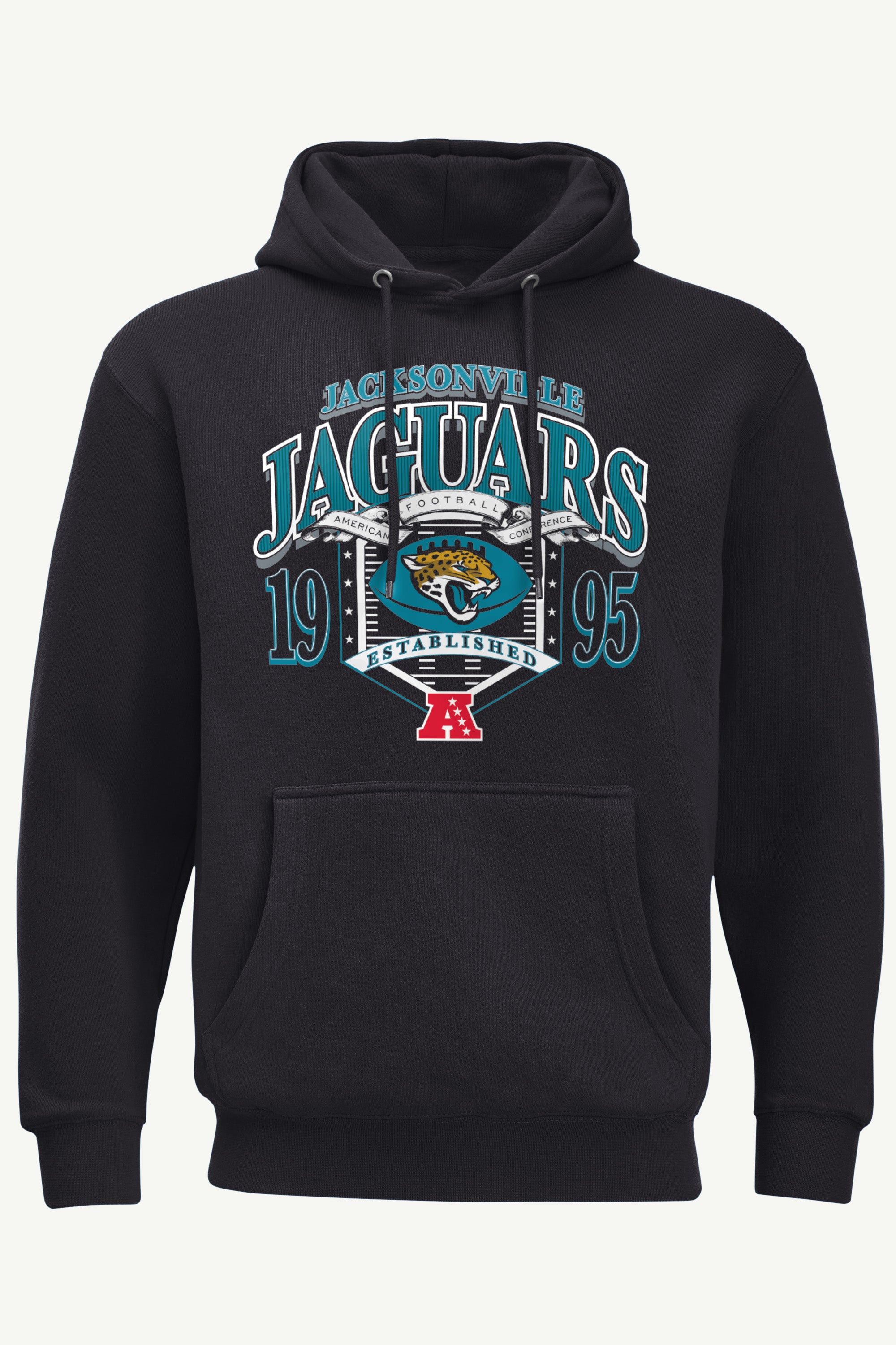 MENS JACKSONVILLE JAGUARS 80s INSPIRED FIELD HOODIE View 1 | Jacksonville Jaguars MENS JACKSONVILLE JAGUARS 80s INSPIRED FIELD HOODIE View 1 | Jacksonville Jaguars