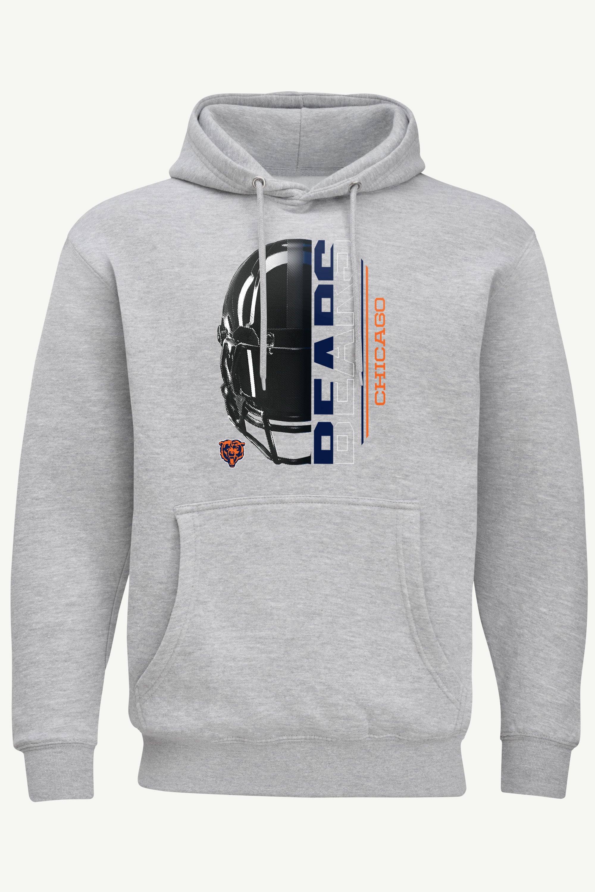 MENS CHICAGO BEARS HALF HELMET HOODIE View 1 | Chicago Bears MENS CHICAGO BEARS HALF HELMET HOODIE View 1 | Chicago Bears