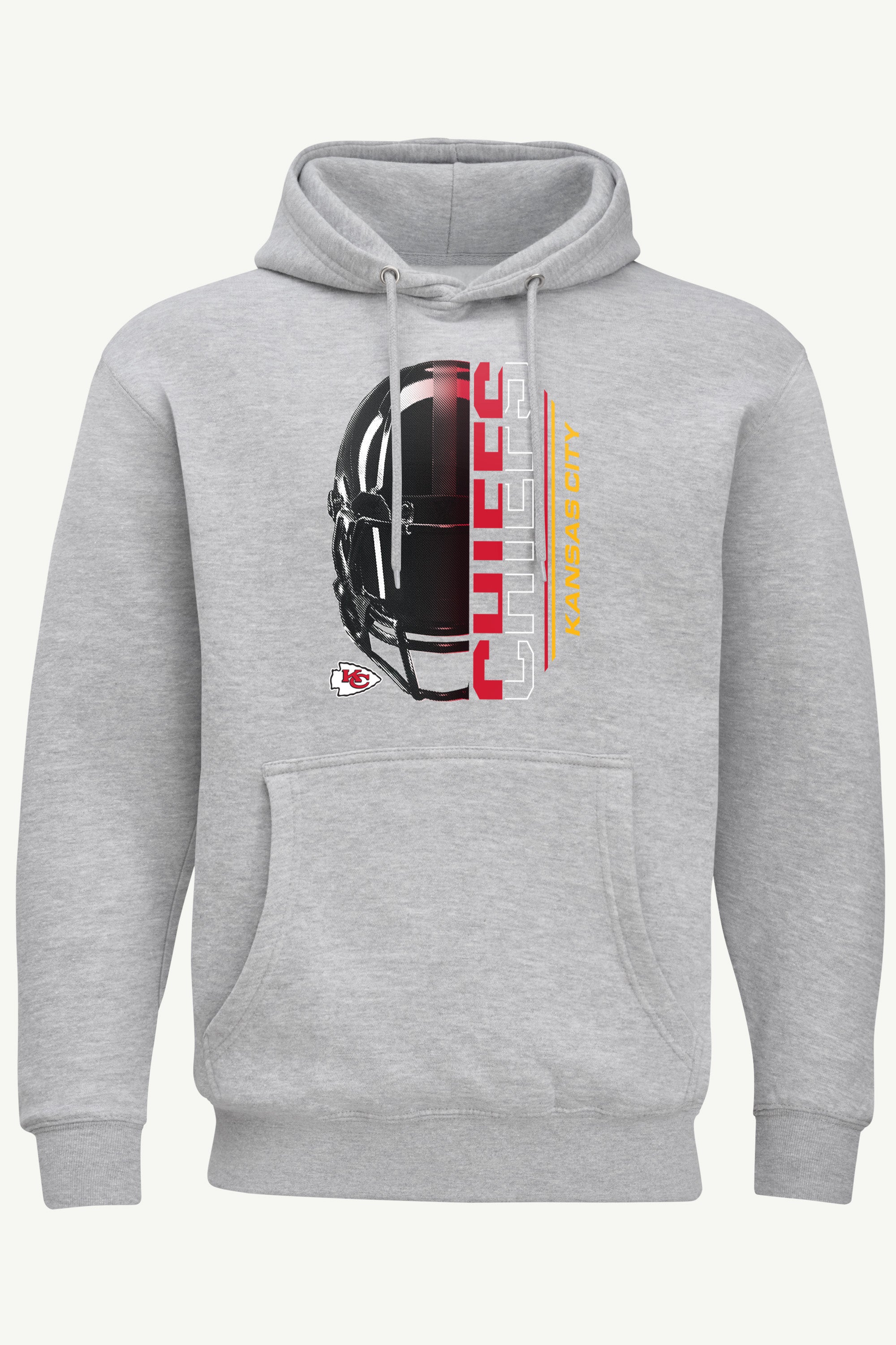 MENS KANSAS CITY CHIEFS HALF HELMET HOODIE View 1 | Kansas City Chiefs MENS KANSAS CITY CHIEFS HALF HELMET HOODIE View 1 | Kansas City Chiefs