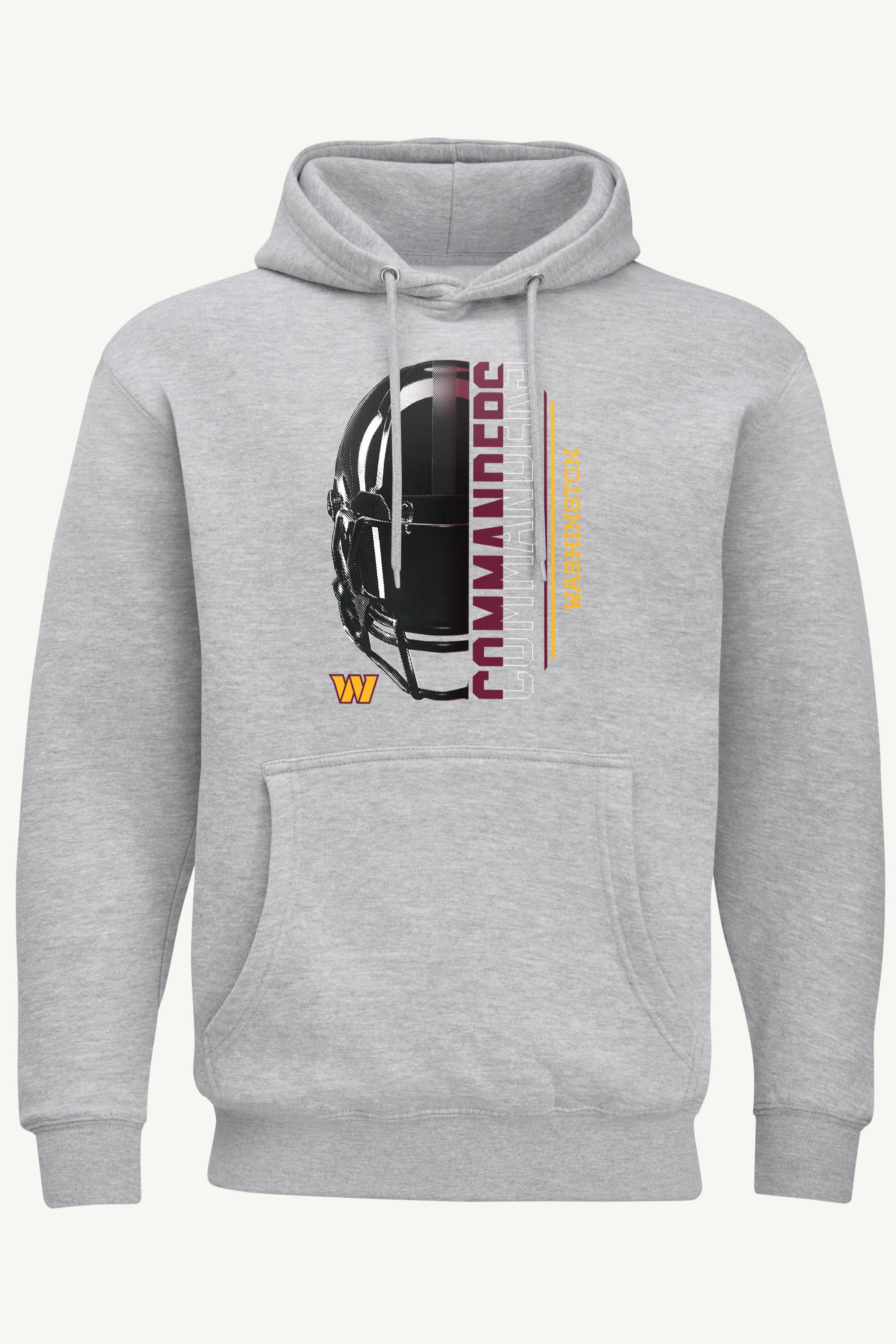 MENS WASHINGTON COMMANDERS HALF HELMET HOODIE View 1 | Washington Commanders MENS WASHINGTON COMMANDERS HALF HELMET HOODIE View 1 | Washington Commanders