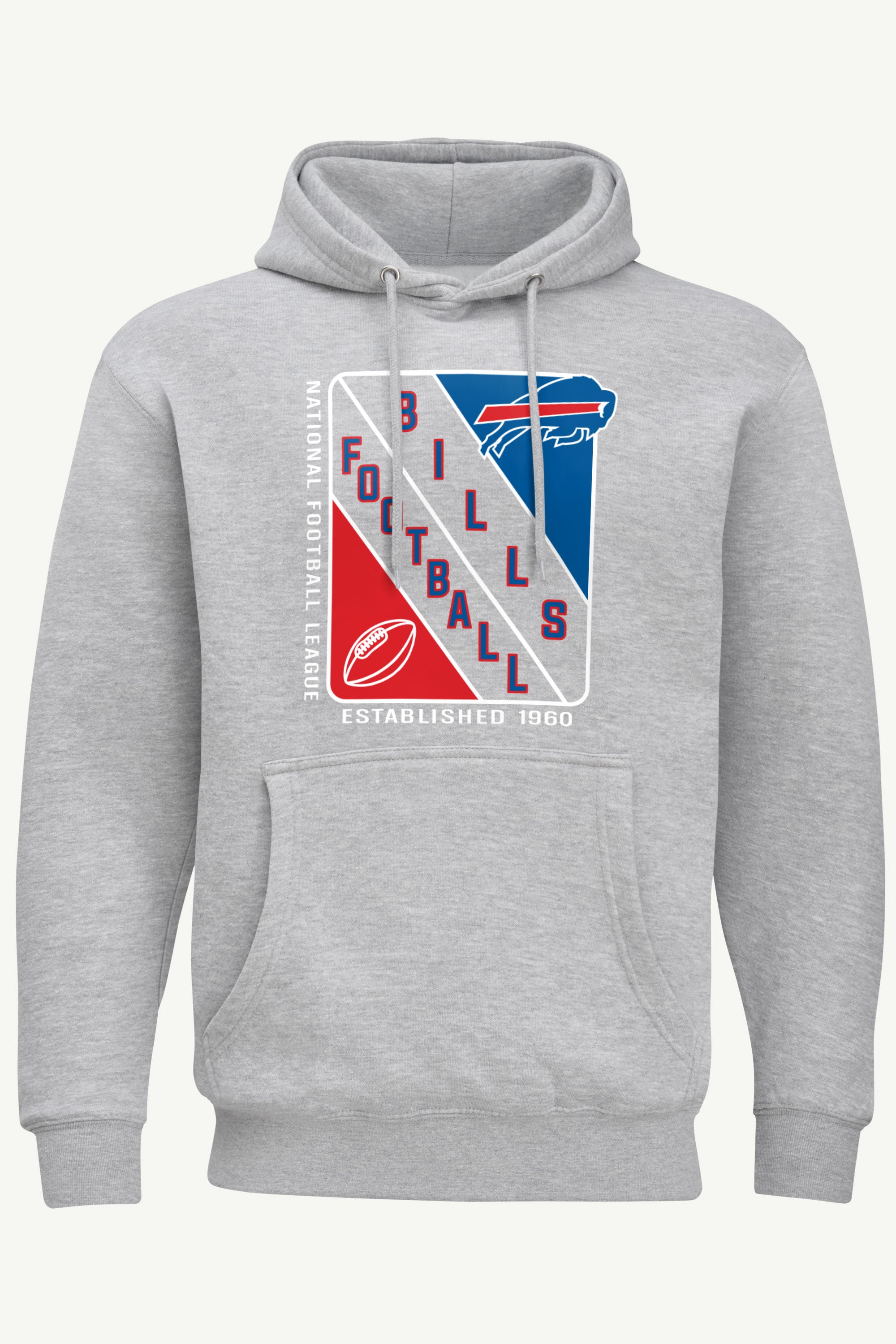 MENS BUFFALO BILLS SHIELD LOGO HOODIE View 1 MENS BUFFALO BILLS SHIELD LOGO HOODIE View 1