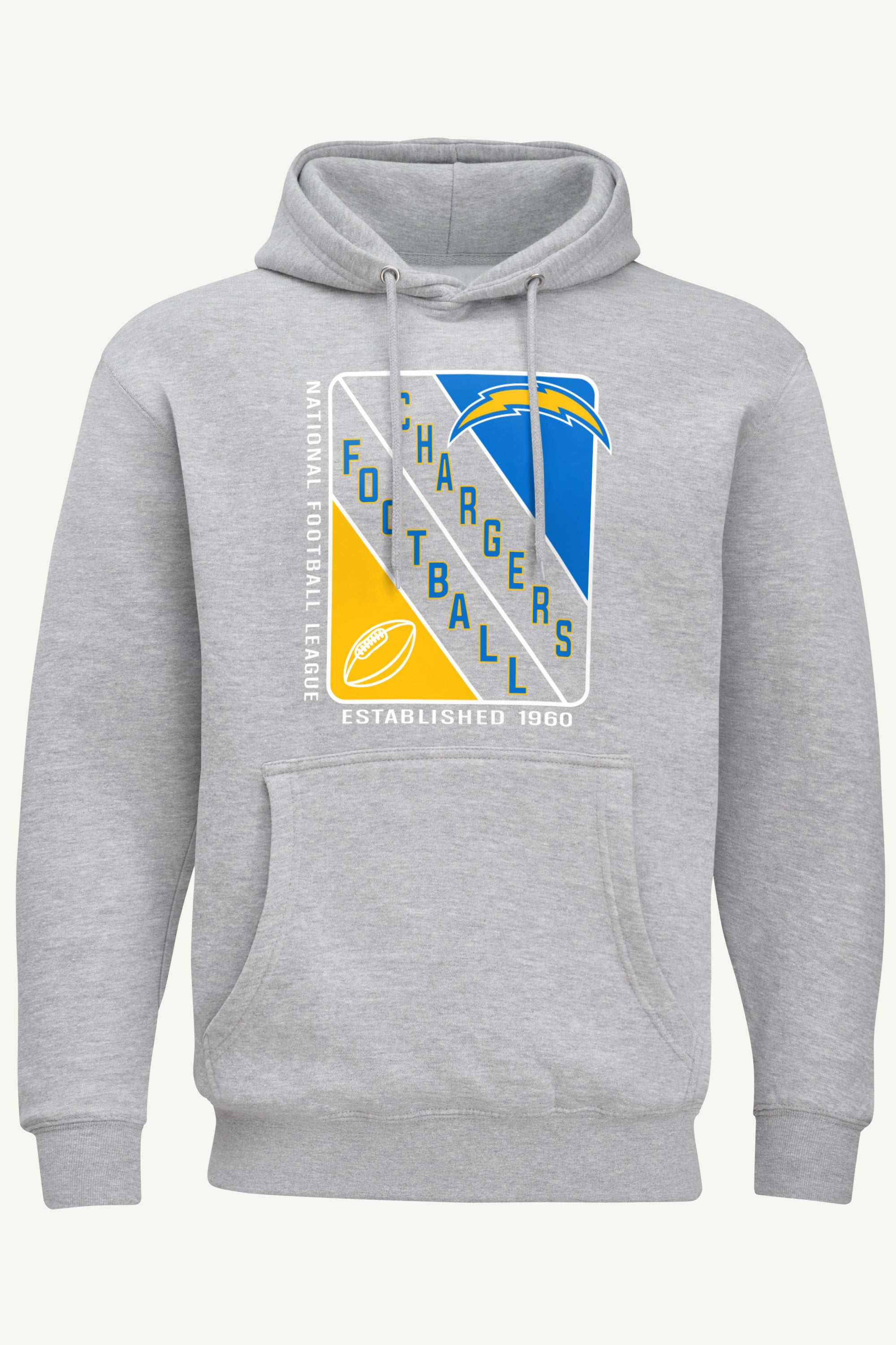 MENS LOS ANGELES CHARGERS SHIELD LOGO HOODIE View 1 | Los Angeles Chargers MENS LOS ANGELES CHARGERS SHIELD LOGO HOODIE View 1 | Los Angeles Chargers