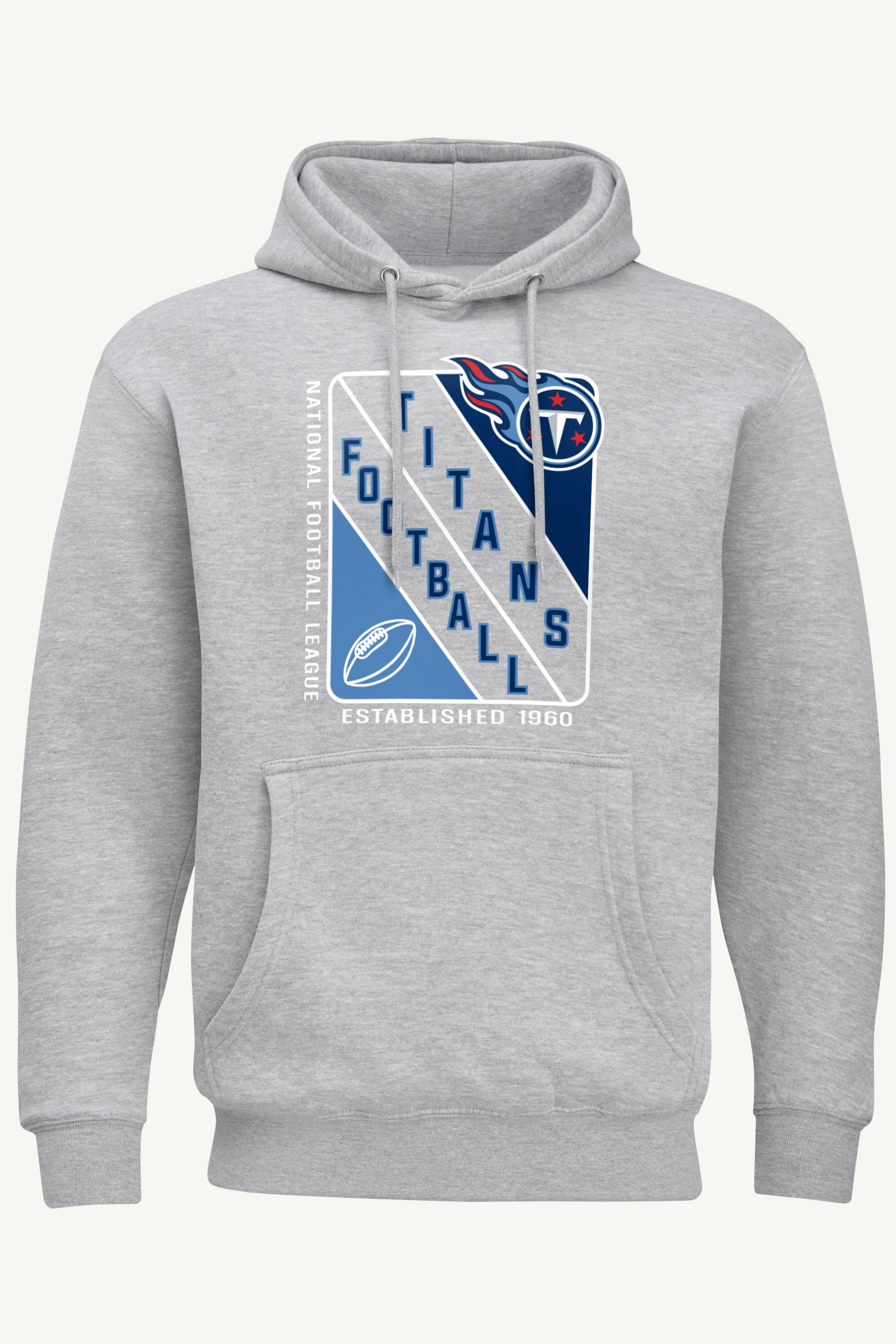 MENS TENNESSEE TITANS SHIELD LOGO HOODIE View 1 MENS TENNESSEE TITANS SHIELD LOGO HOODIE View 1