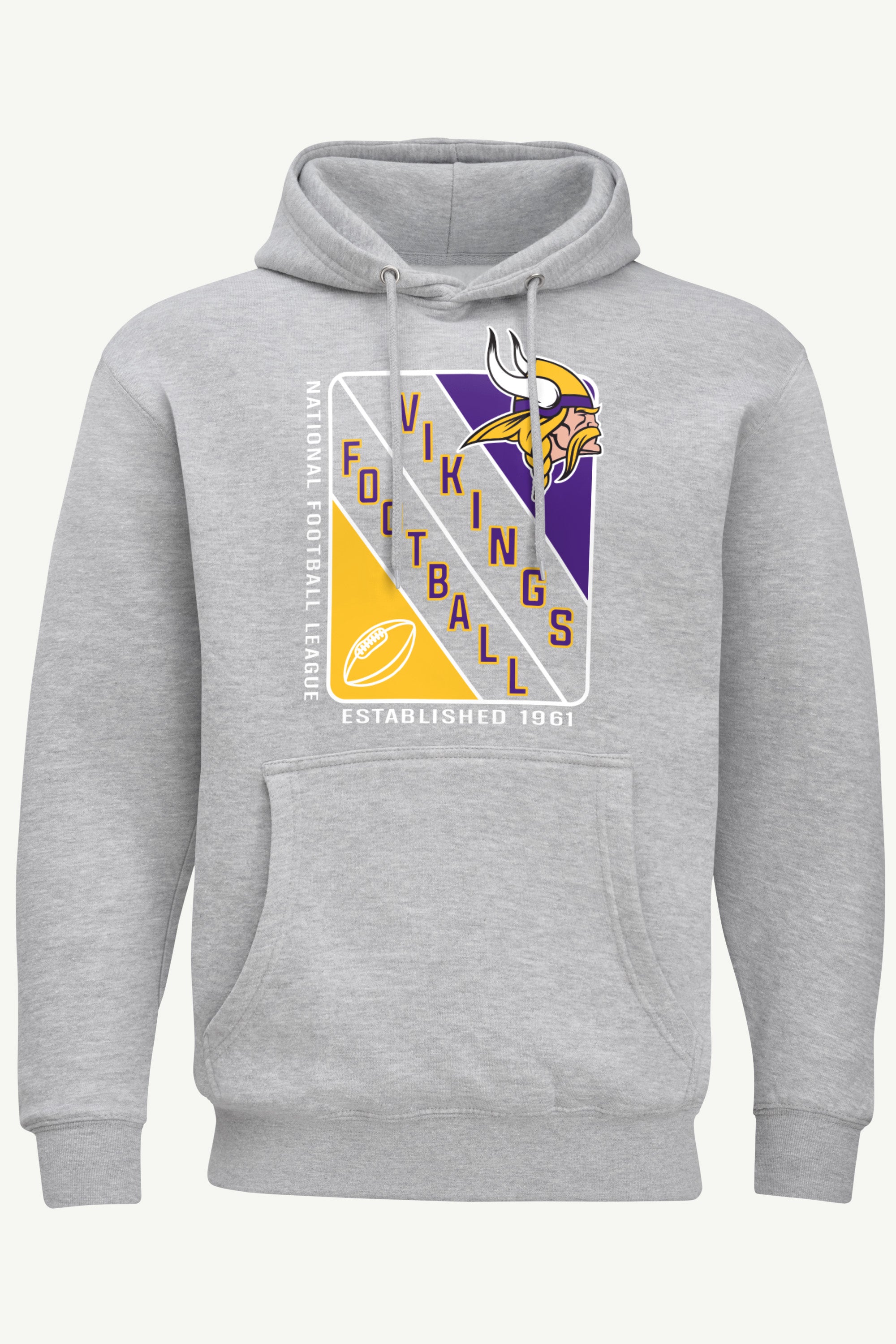 MENS MINNESOTA VIKINGS SHIELD LOGO HOODIE View 1 | Minnesota Vikings MENS MINNESOTA VIKINGS SHIELD LOGO HOODIE View 1 | Minnesota Vikings
