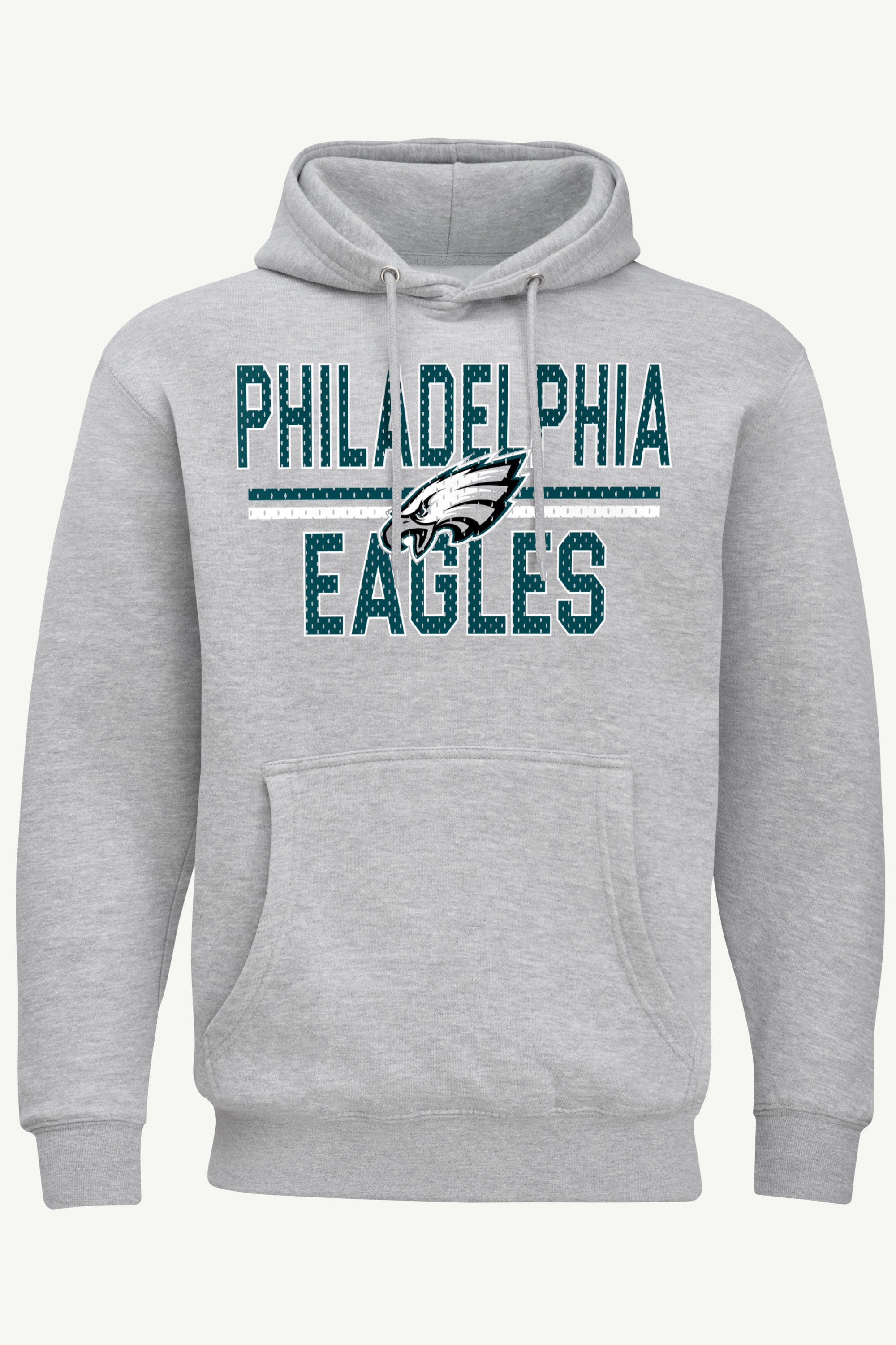 MENS PHILADELPHIA EAGLES MESH LOOK HOODIE View 1 MENS PHILADELPHIA EAGLES MESH LOOK HOODIE View 1