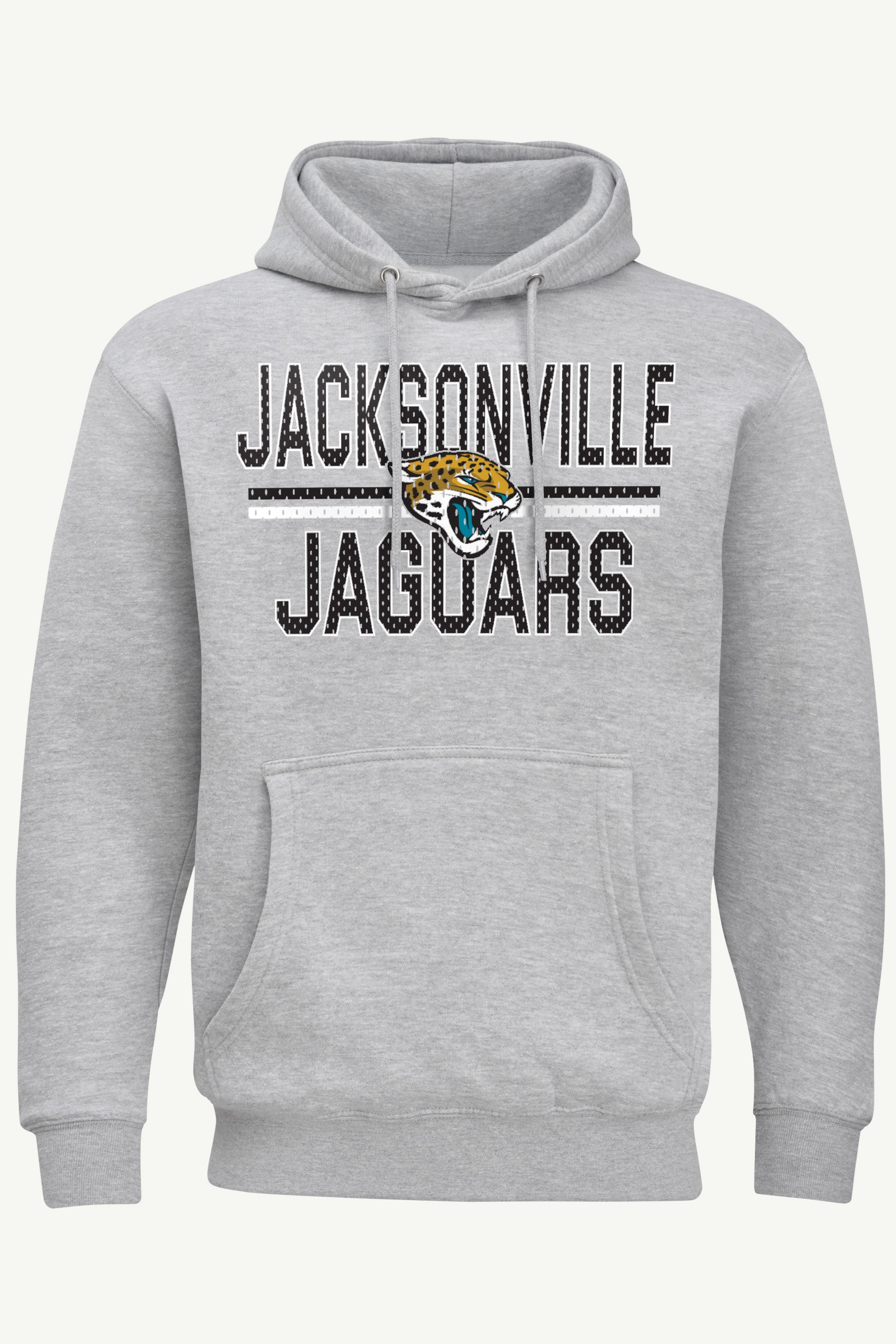 MENS JACKSONVILLE JAGUARS MESH LOOK HOODIE View 1 MENS JACKSONVILLE JAGUARS MESH LOOK HOODIE View 1