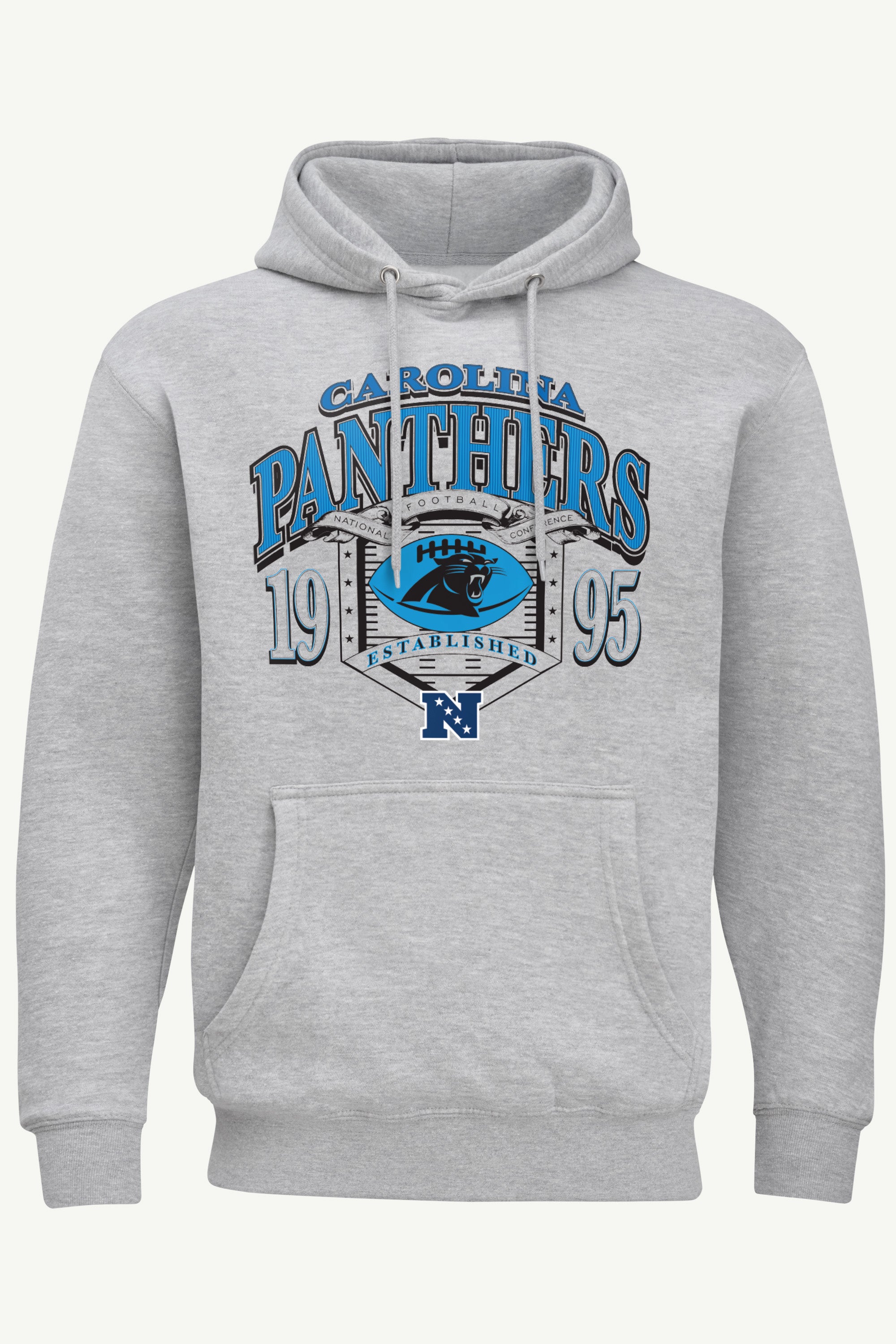 MENS CAROLINA PANTHERS 80s INSPIRED FIELD HOODIE View 1 | Carolina Panthers MENS CAROLINA PANTHERS 80s INSPIRED FIELD HOODIE View 1 | Carolina Panthers