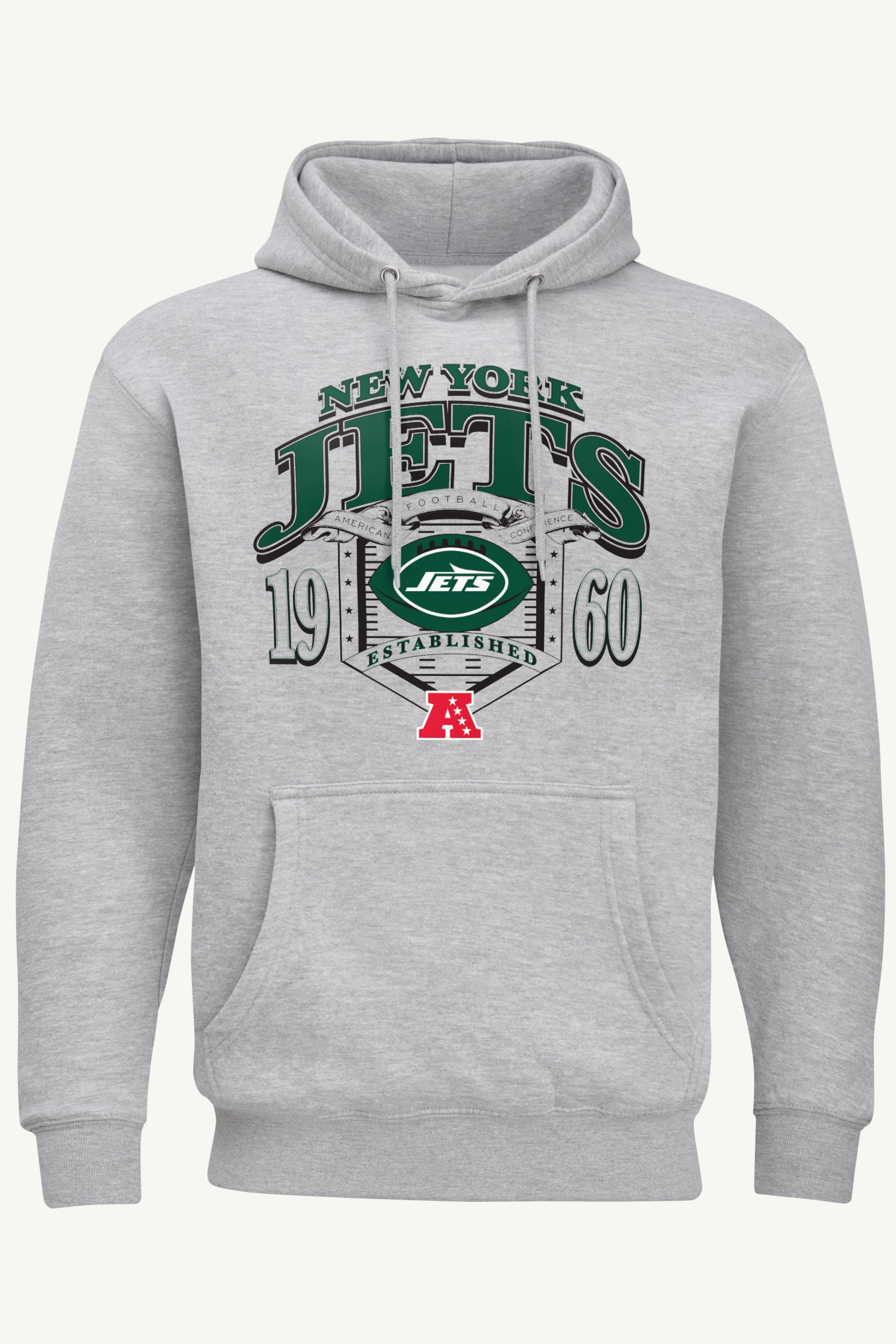 MENS NEW YORK JETS 80s INSPIRED FIELD HOODIE View 1 | NFL MENS NEW YORK JETS 80s INSPIRED FIELD HOODIE View 1 | NFL