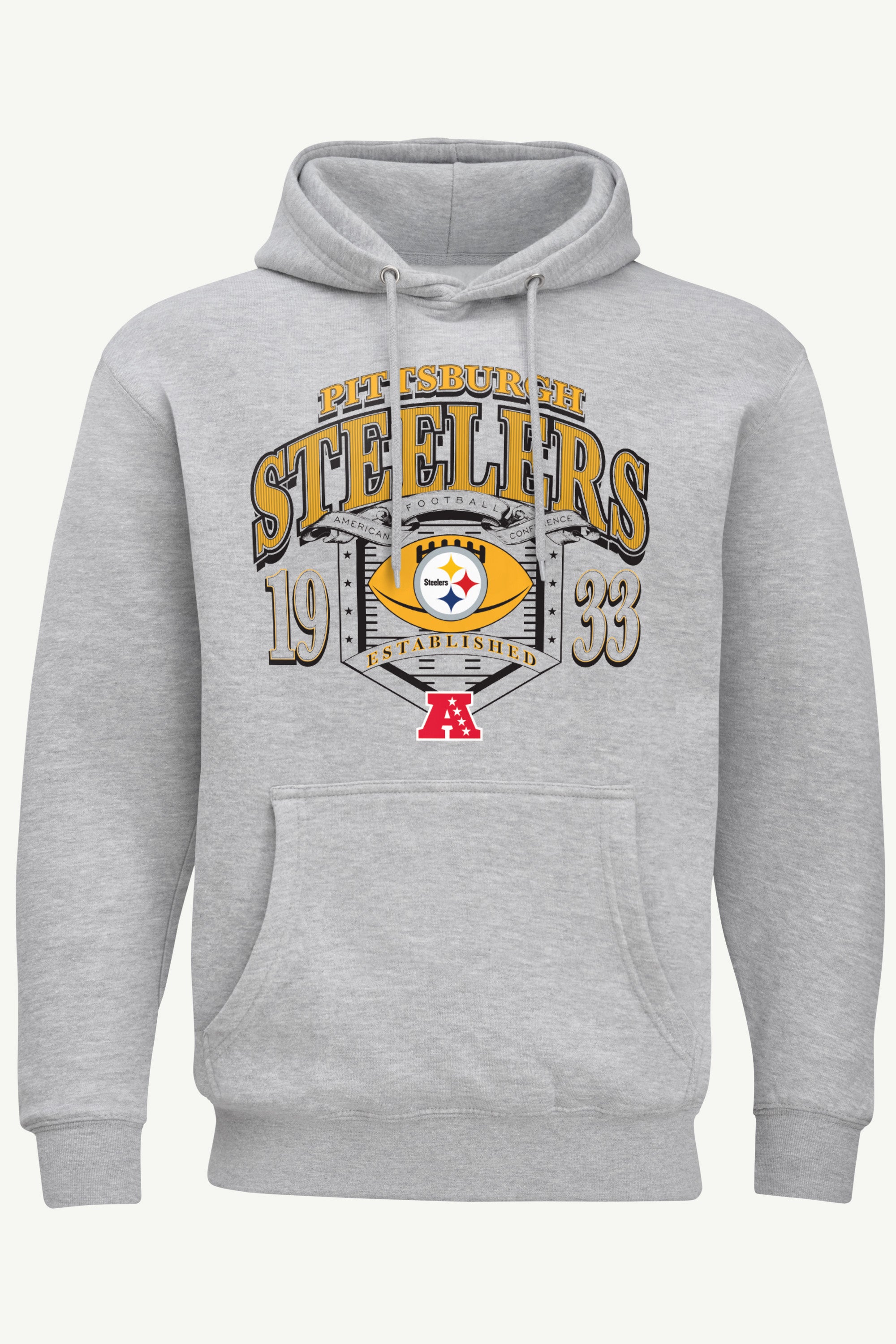 MENS PITTSBURGH STEELERS 80s INSPIRED FIELD HOODIE View 1 | NFL MENS PITTSBURGH STEELERS 80s INSPIRED FIELD HOODIE View 1 | NFL
