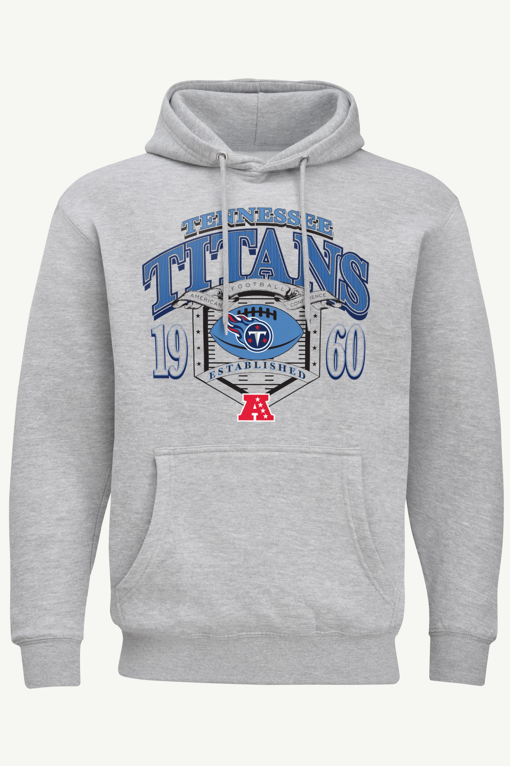 MENS TENNESSEE TITANS 80s INSPIRED FIELD HOODIE View 1 | NFL MENS TENNESSEE TITANS 80s INSPIRED FIELD HOODIE View 1 | NFL