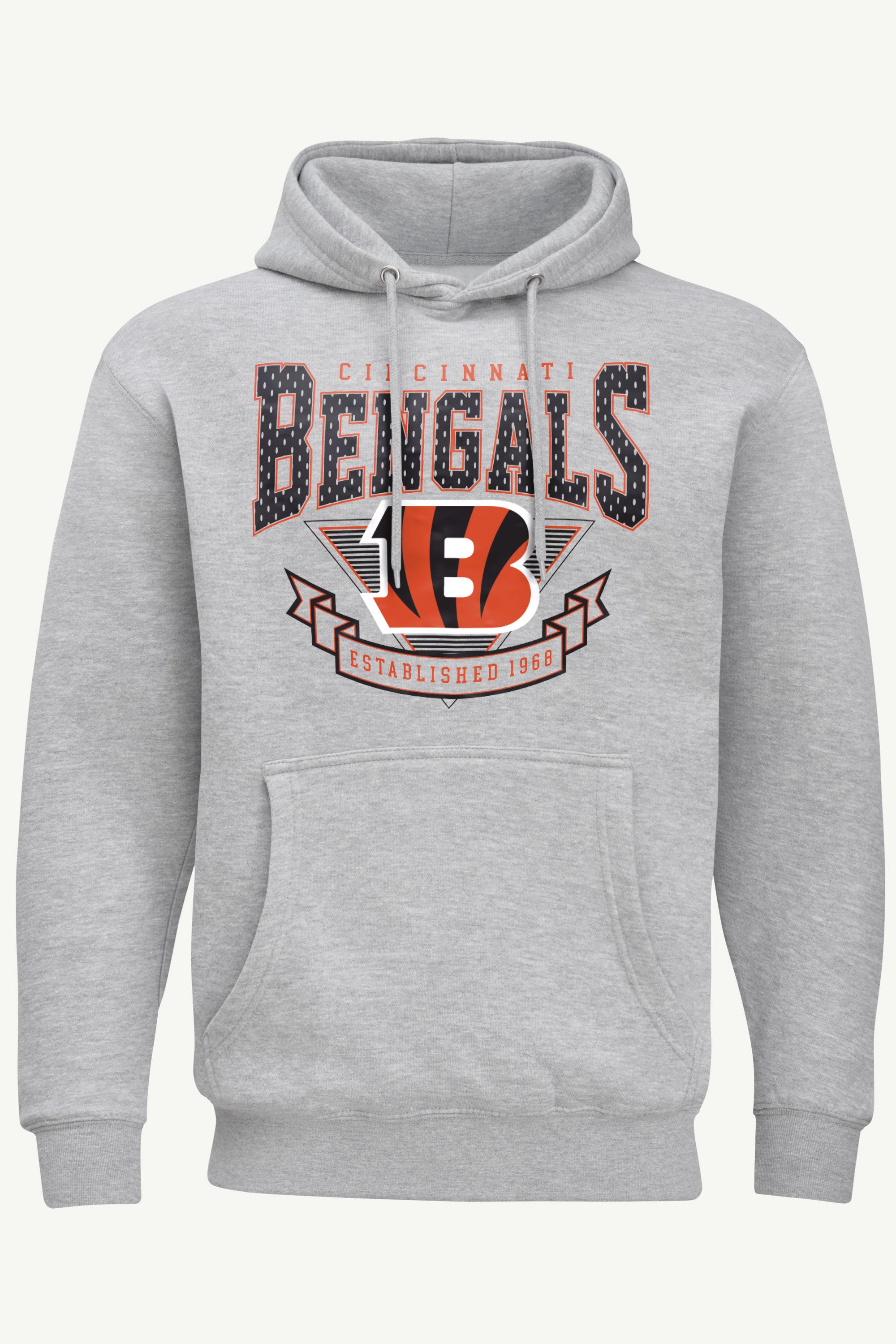 MENS CINCINNATI BENGALS 80's INSPIRED HOODIE View 1 | Cincinnati Bengals MENS CINCINNATI BENGALS 80's INSPIRED HOODIE View 1 | Cincinnati Bengals