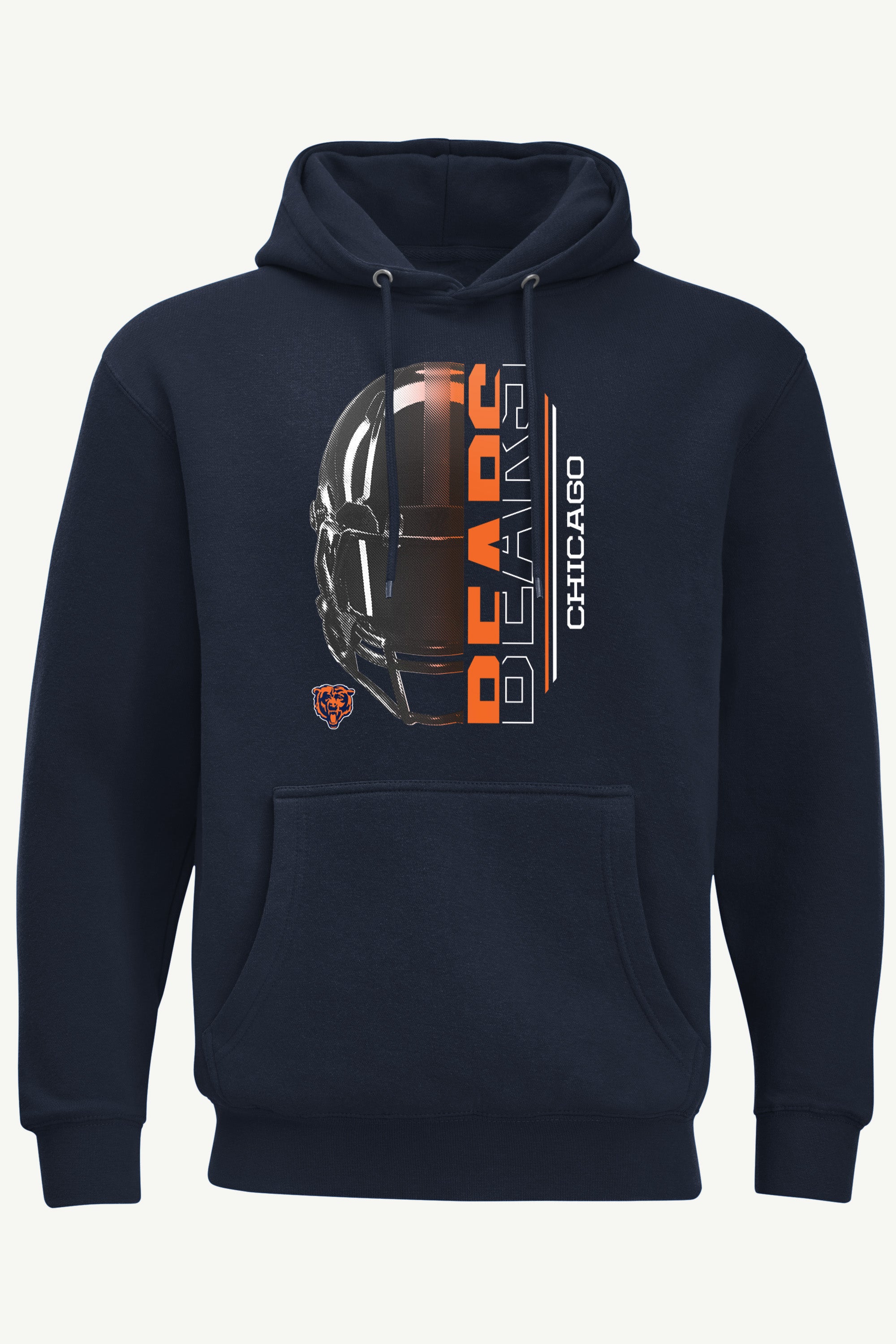 MENS CHICAGO BEARS HALF HELMET HOODIE View 1 | Chicago Bears MENS CHICAGO BEARS HALF HELMET HOODIE View 1 | Chicago Bears
