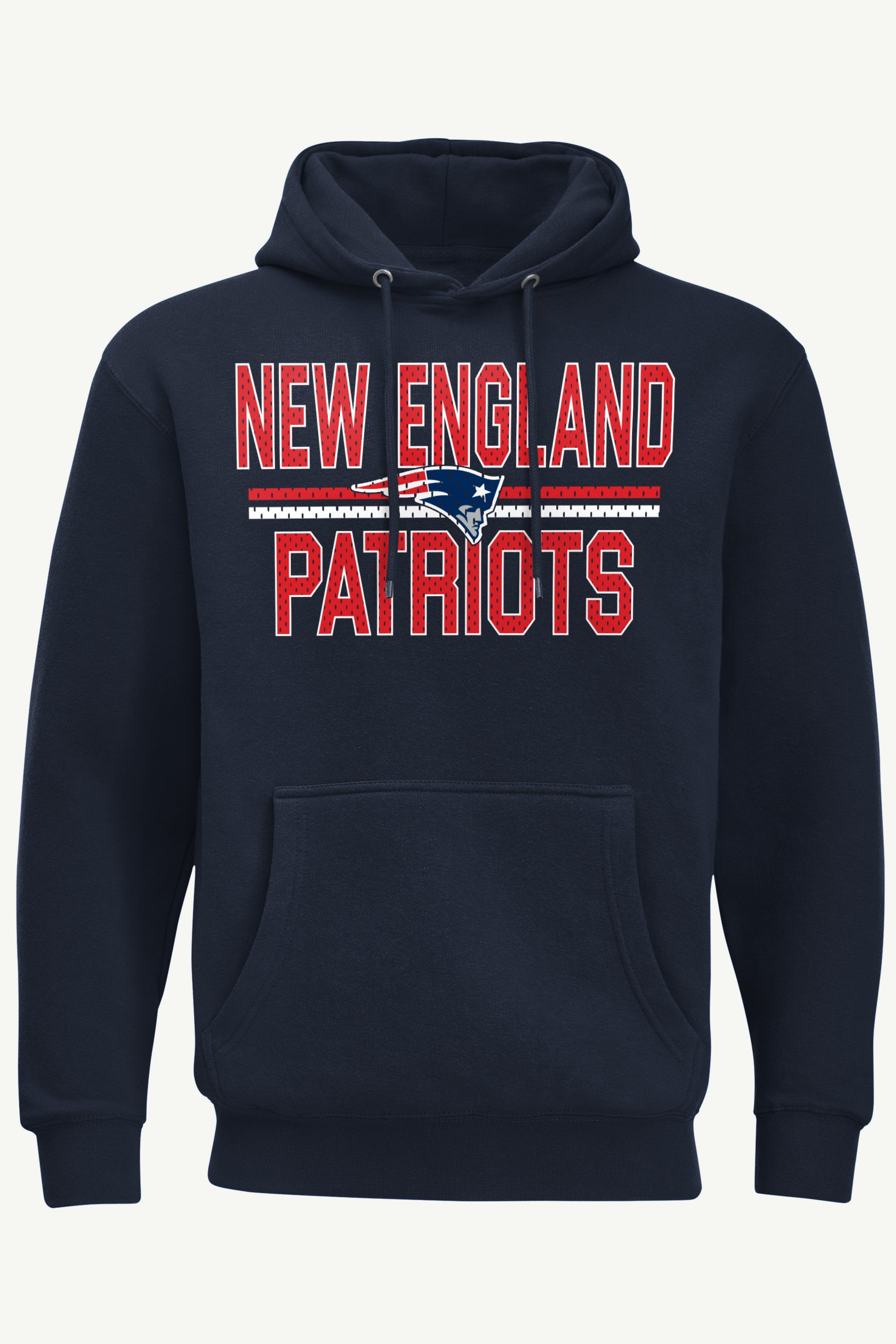 MENS NEW ENGLAND PATRIOTS MESH LOOK HOODIE View 1 | NFL MENS NEW ENGLAND PATRIOTS MESH LOOK HOODIE View 1 | NFL