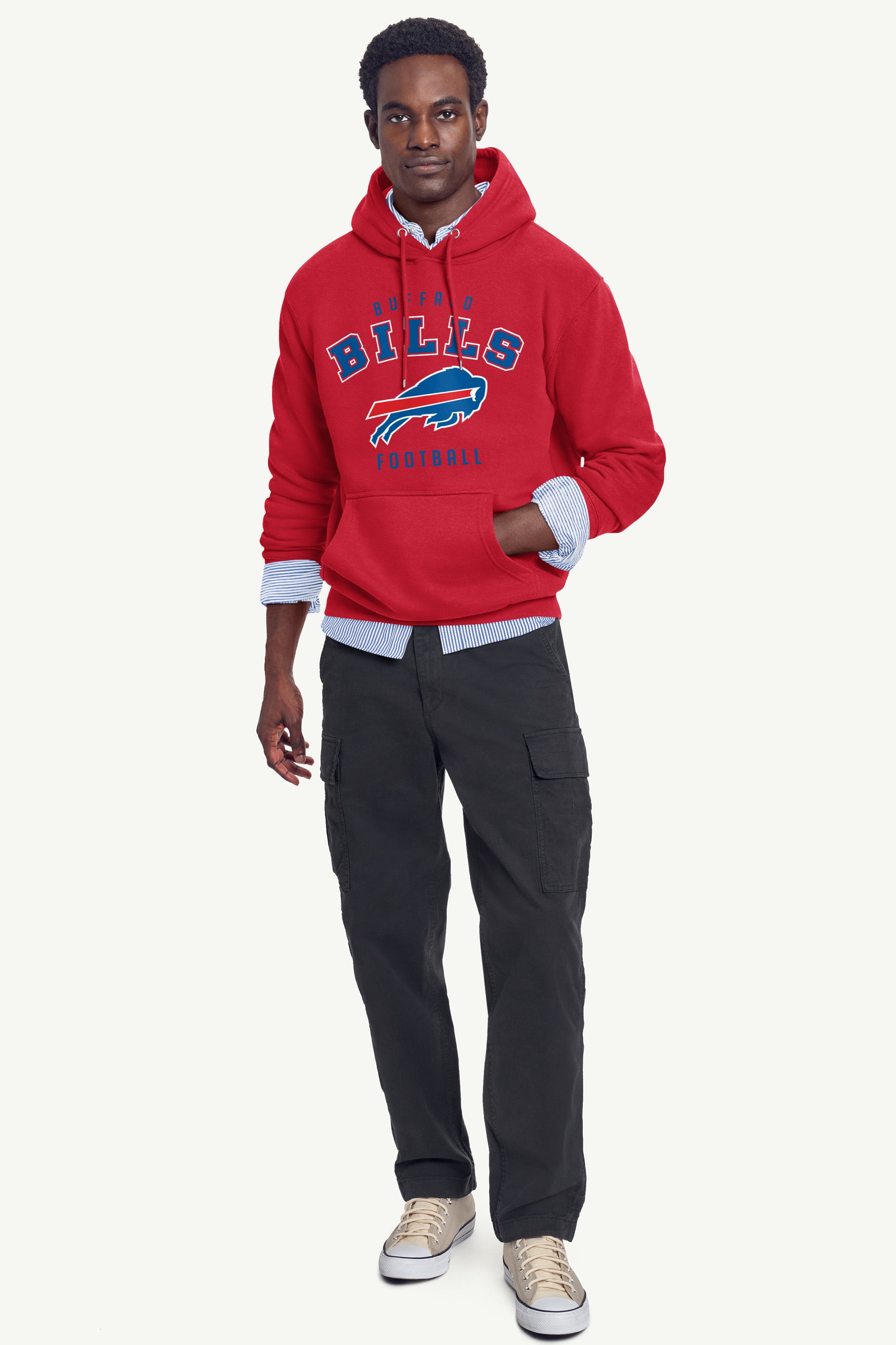 MENS BUFFALO BILLS HOODIE View 3 | Buffalo Bills MENS BUFFALO BILLS HOODIE View 3 | Buffalo Bills
