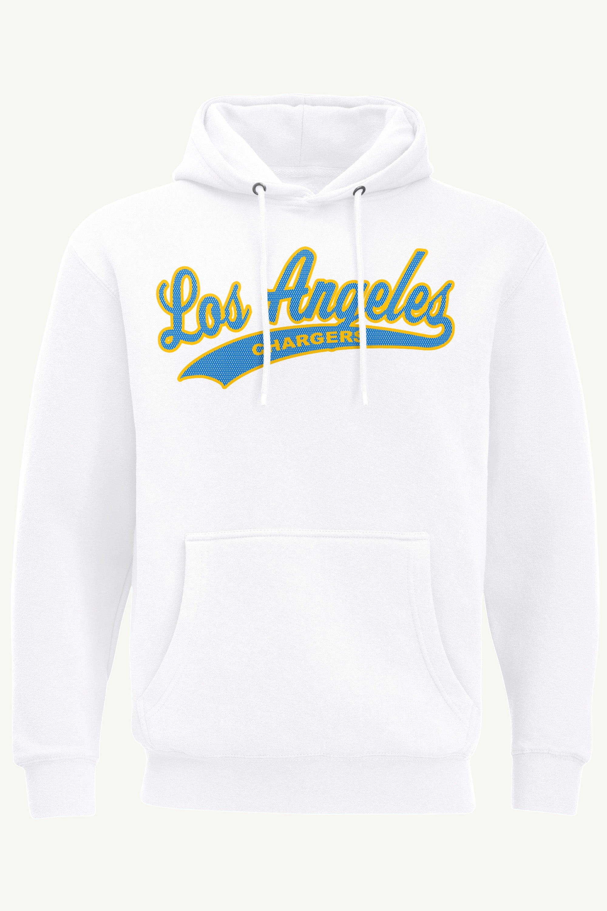 MENS LOS ANGELES CHARGERS TAILSWEEP HOODIE View 1 MENS LOS ANGELES CHARGERS TAILSWEEP HOODIE View 1