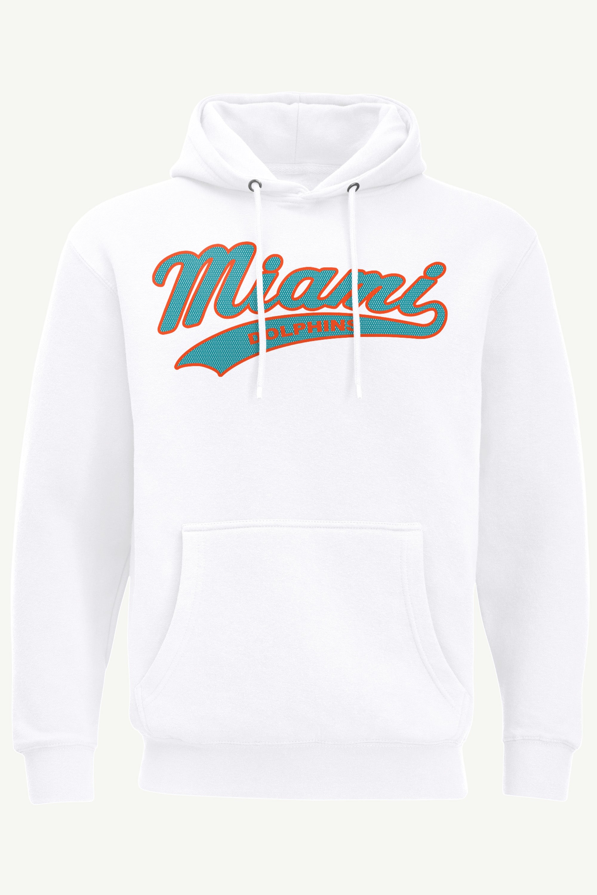 MENS MIAMI DOLPHINS TAILSWEEP HOODIE View 1 MENS MIAMI DOLPHINS TAILSWEEP HOODIE View 1