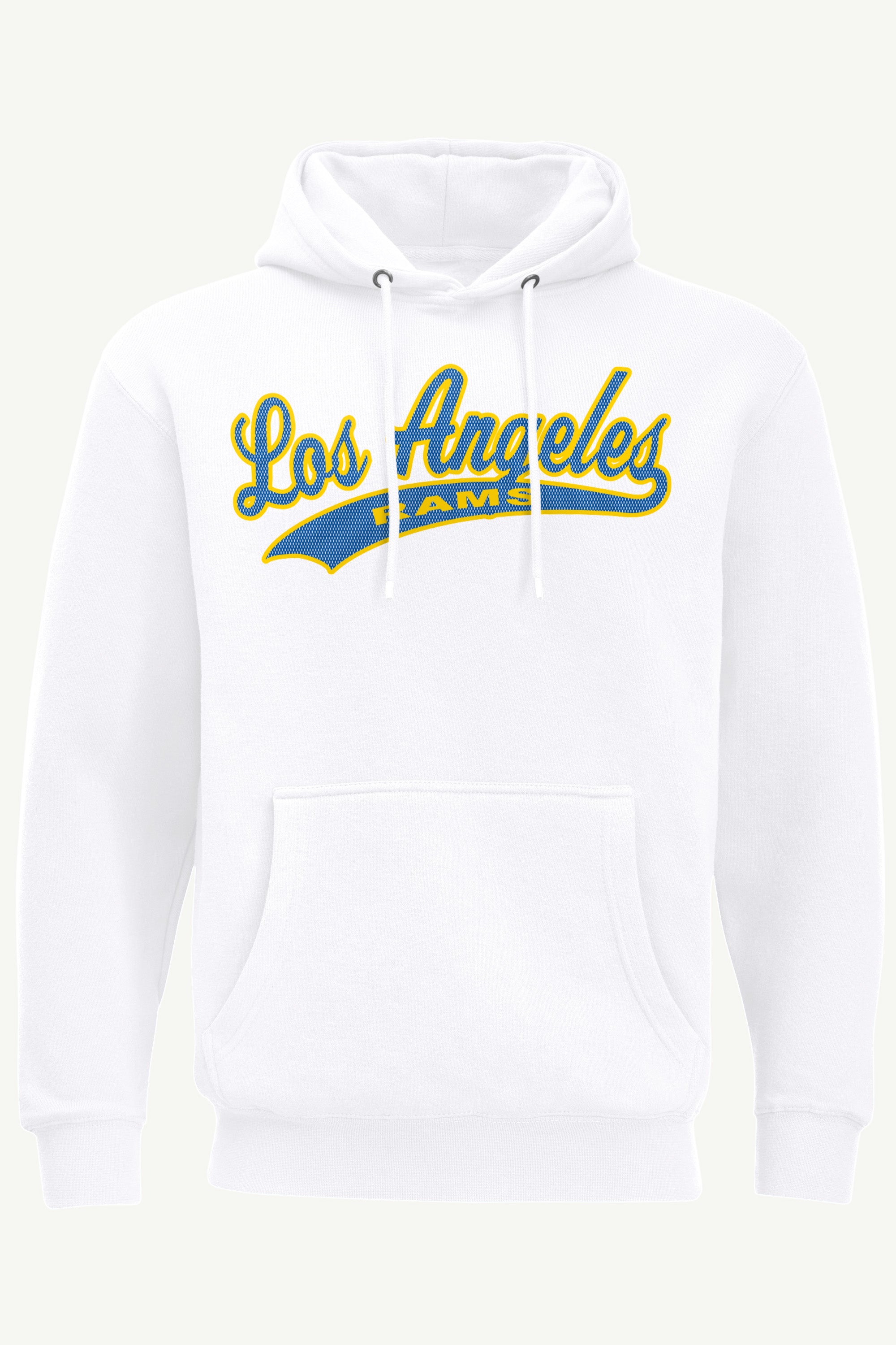 MENS LOS ANGELES RAMS TAILSWEEP HOODIE View 1 MENS LOS ANGELES RAMS TAILSWEEP HOODIE View 1