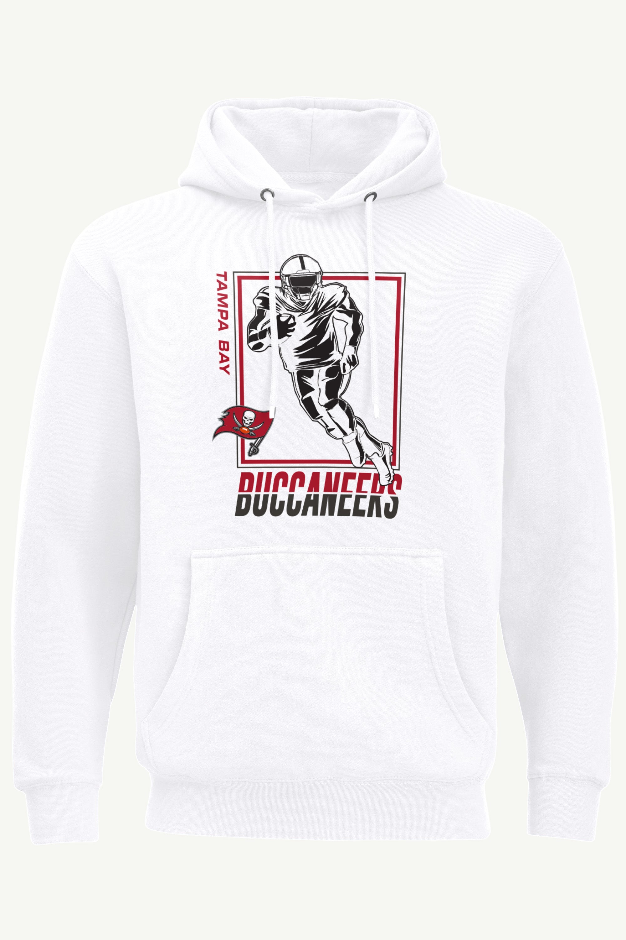 MENS TAMPA BAY BUCCANEERS PLAYER GRID HOODIE View 1 MENS TAMPA BAY BUCCANEERS PLAYER GRID HOODIE View 1