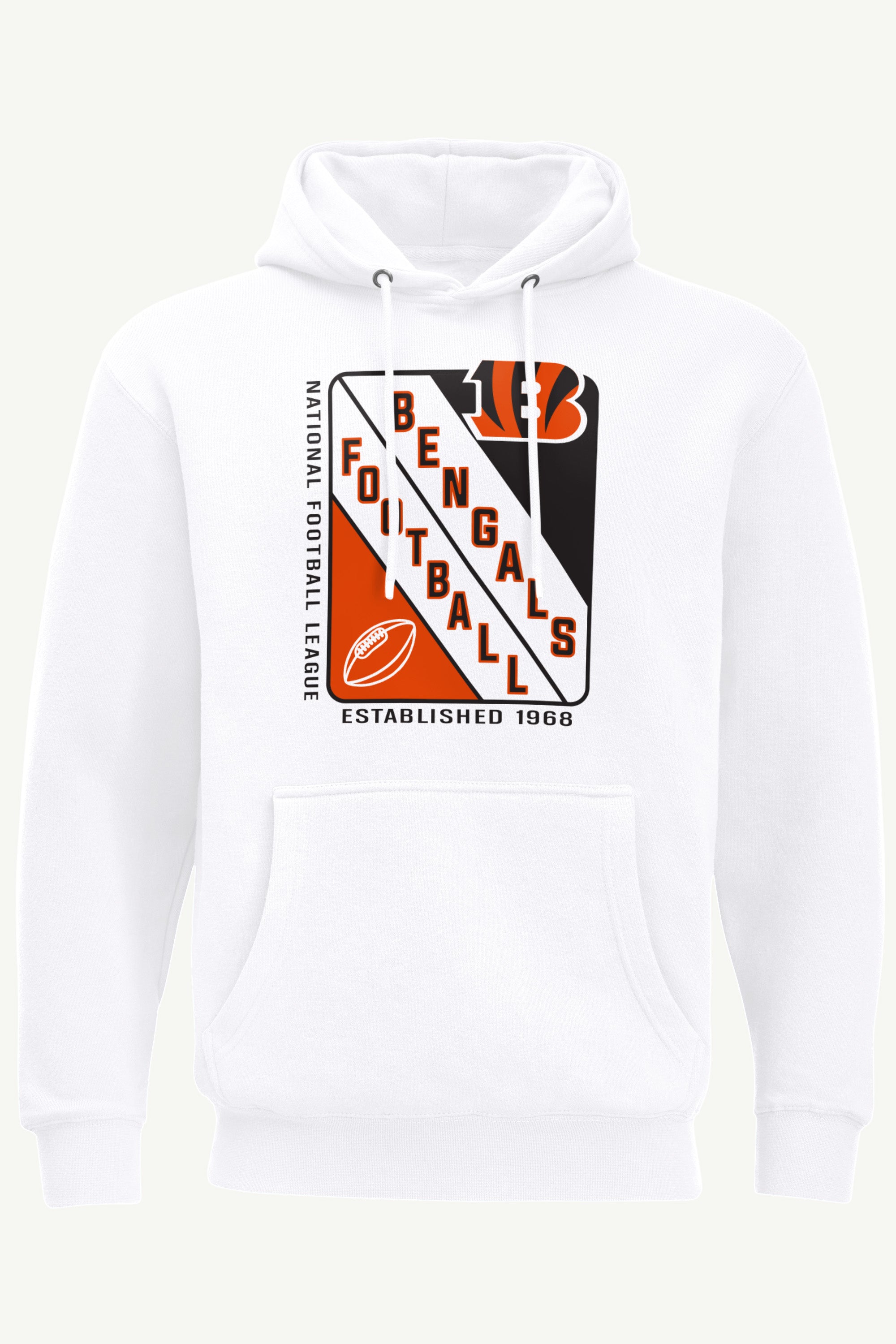 MENS CINCINNATI BENGALS SHIELD LOGO HOODIE View 1 | Cincinnati Bengals MENS CINCINNATI BENGALS SHIELD LOGO HOODIE View 1 | Cincinnati Bengals