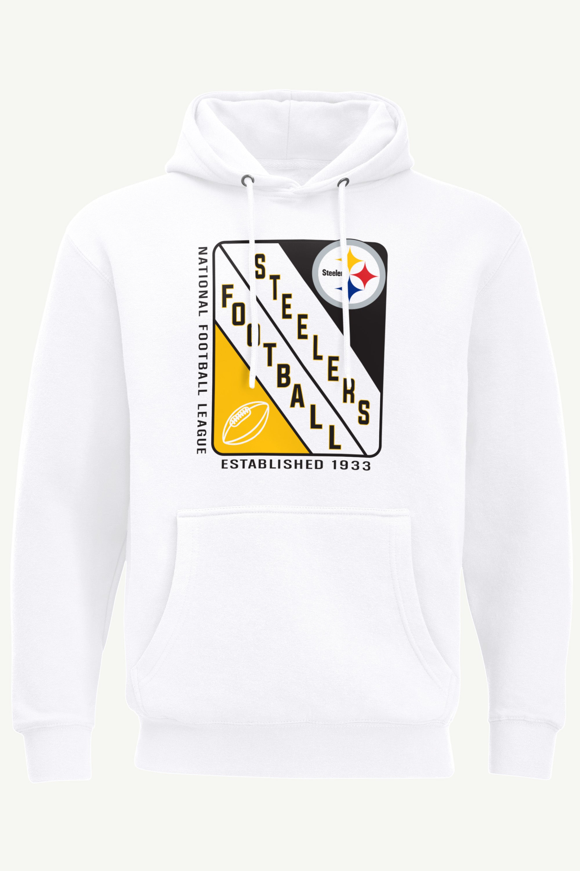 MENS PITTSBURGH STEELERS SHIELD LOGO HOODIE View 1 | Pittsburgh Steelers MENS PITTSBURGH STEELERS SHIELD LOGO HOODIE View 1 | Pittsburgh Steelers