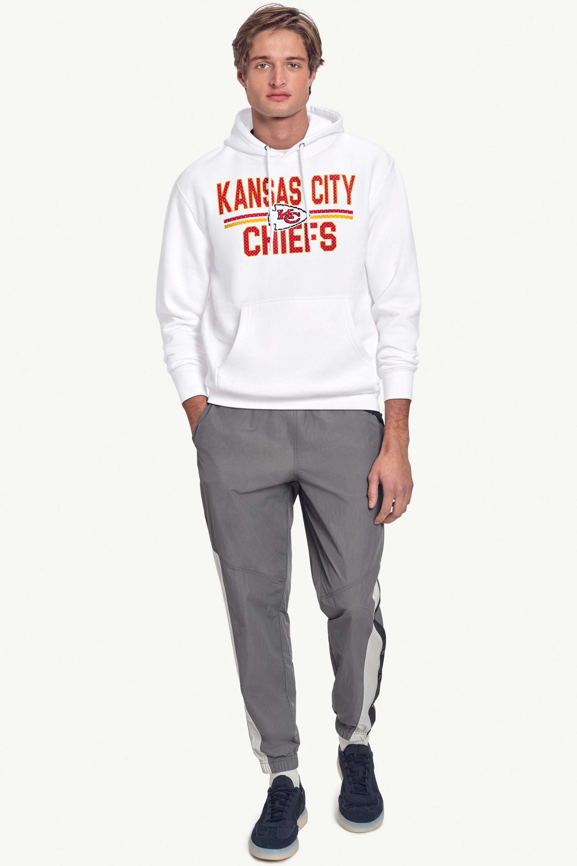 MENS KANSAS CITY CHIEFS MESH LOOK HOODIE View 2 | Kansas City Chiefs MENS KANSAS CITY CHIEFS MESH LOOK HOODIE View 2 | Kansas City Chiefs