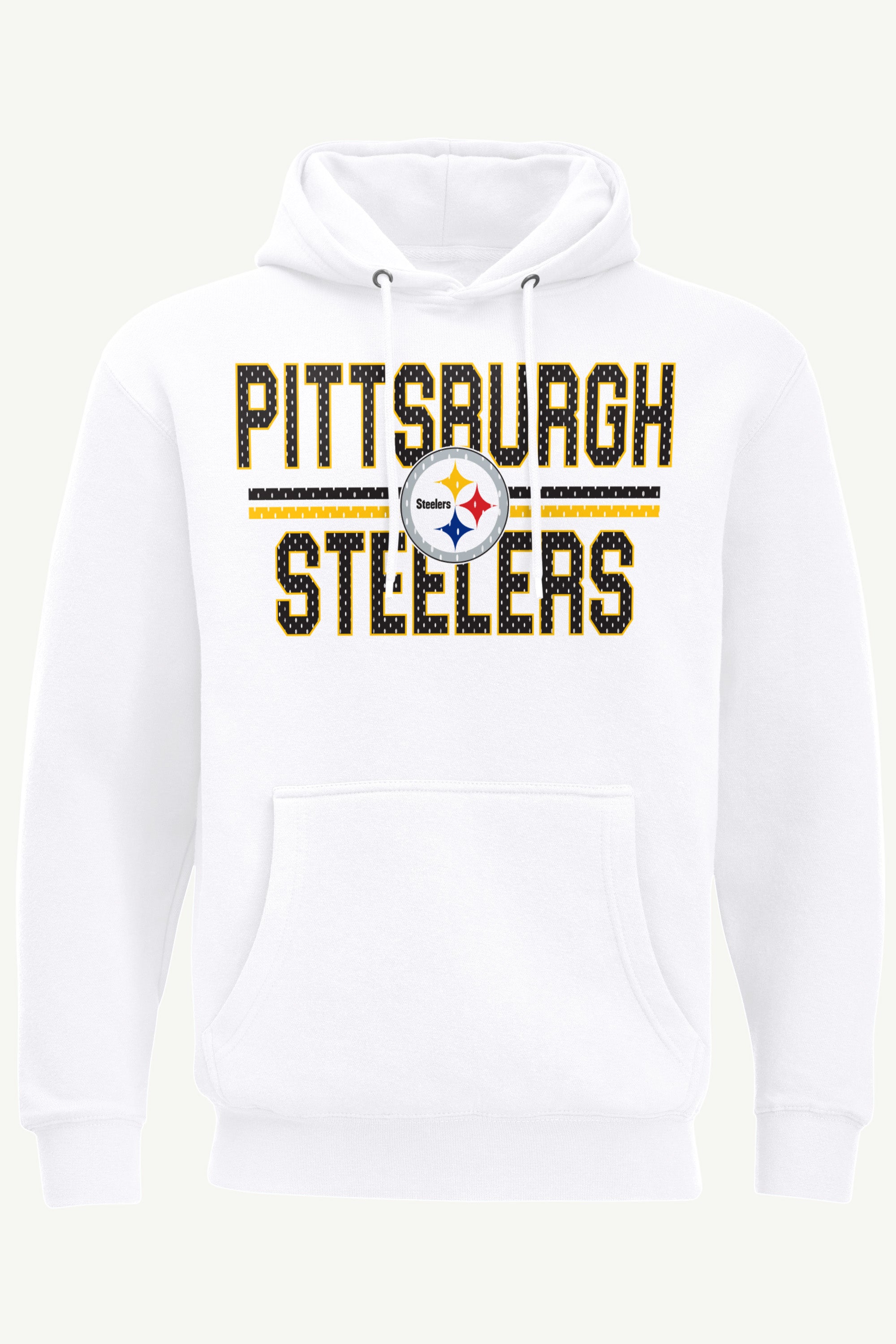 MENS PITTSBURGH STEELERS MESH LOOK HOODIE View 1 | Pittsburgh Steelers MENS PITTSBURGH STEELERS MESH LOOK HOODIE View 1 | Pittsburgh Steelers