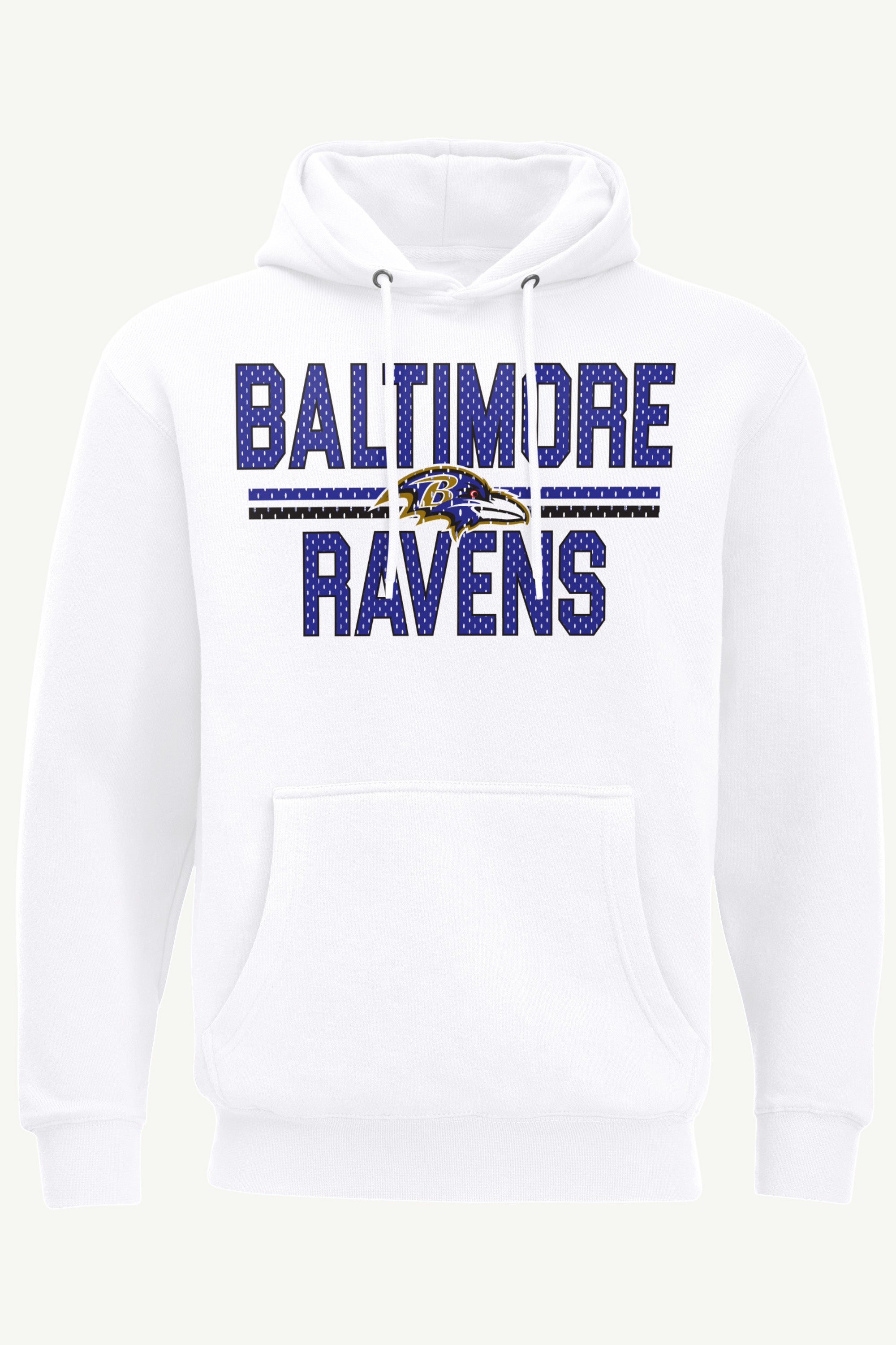 MENS BALTIMORE RAVENS MESH LOOK HOODIE View 1 MENS BALTIMORE RAVENS MESH LOOK HOODIE View 1