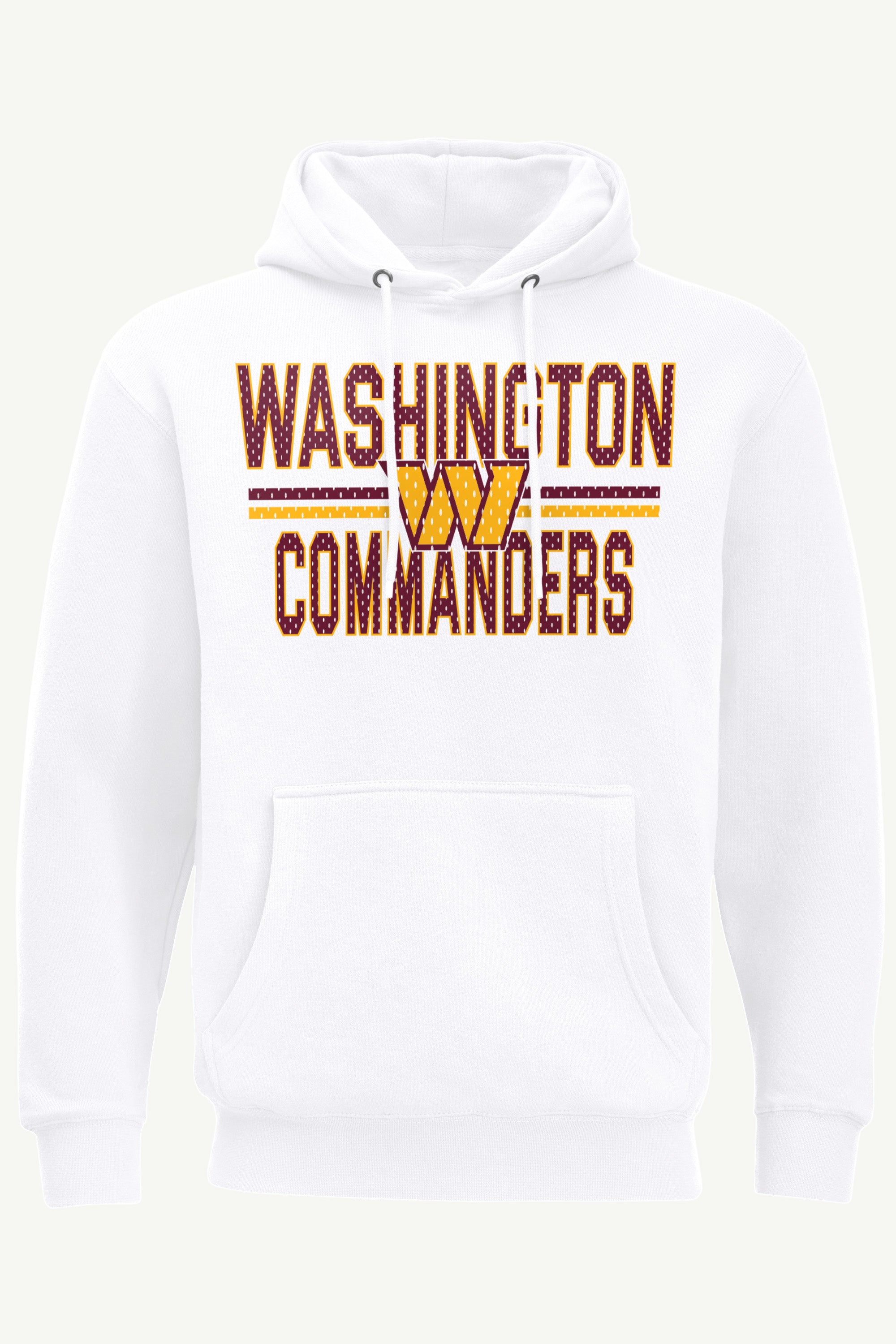 MENS WASHINGTON COMMANDERS MESH LOOK HOODIE View 1 MENS WASHINGTON COMMANDERS MESH LOOK HOODIE View 1