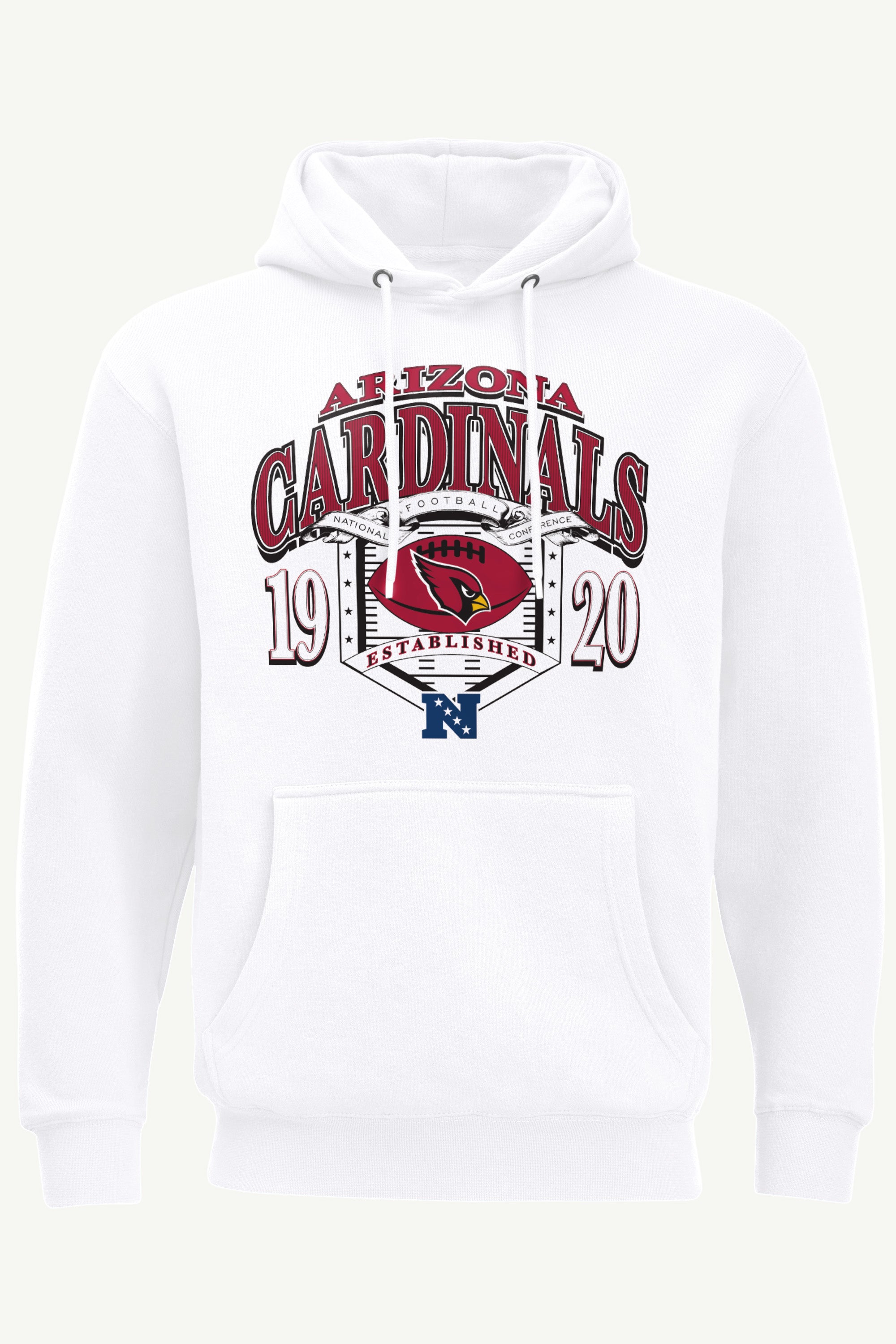 MENS ARIZONA CARDINALS 80s INSPIRED FIELD HOODIE View 1 | Arizona Cardinals MENS ARIZONA CARDINALS 80s INSPIRED FIELD HOODIE View 1 | Arizona Cardinals