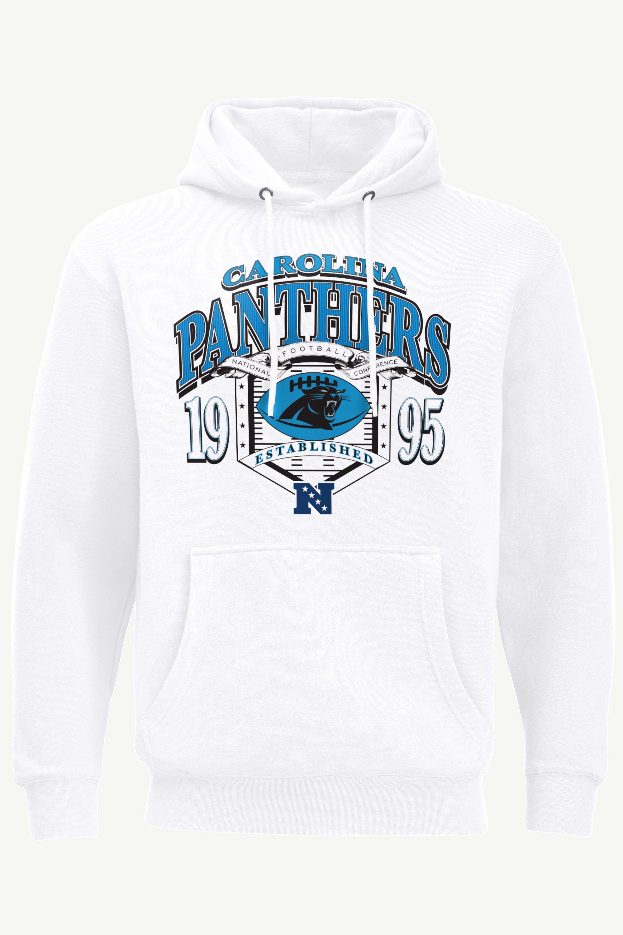 MENS CAROLINA PANTHERS 80s INSPIRED FIELD HOODIE View 1 | Carolina Panthers MENS CAROLINA PANTHERS 80s INSPIRED FIELD HOODIE View 1 | Carolina Panthers