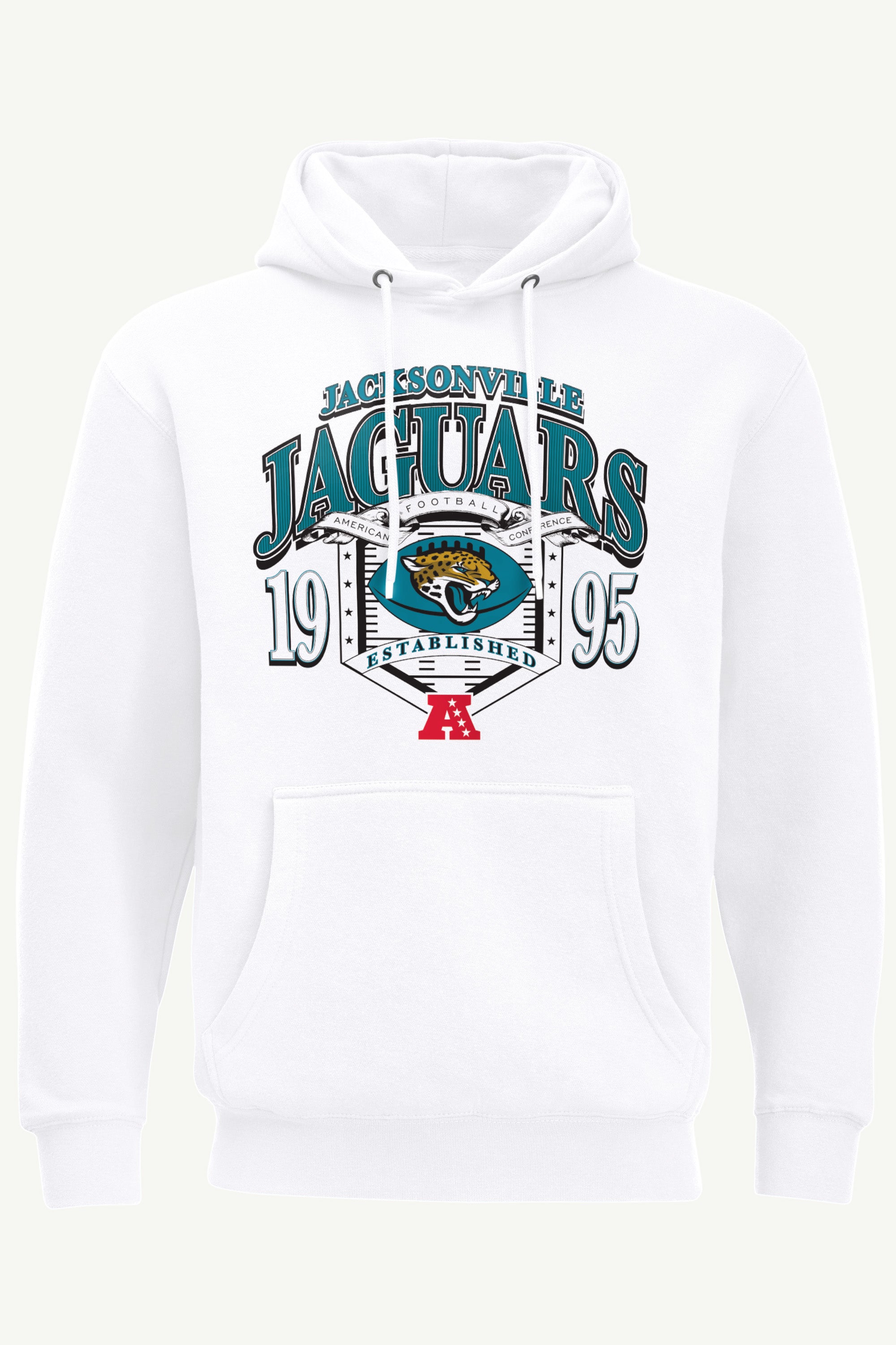 MENS JACKSONVILLE JAGUARS 80s INSPIRED FIELD HOODIE View 1 | Jacksonville Jaguars MENS JACKSONVILLE JAGUARS 80s INSPIRED FIELD HOODIE View 1 | Jacksonville Jaguars