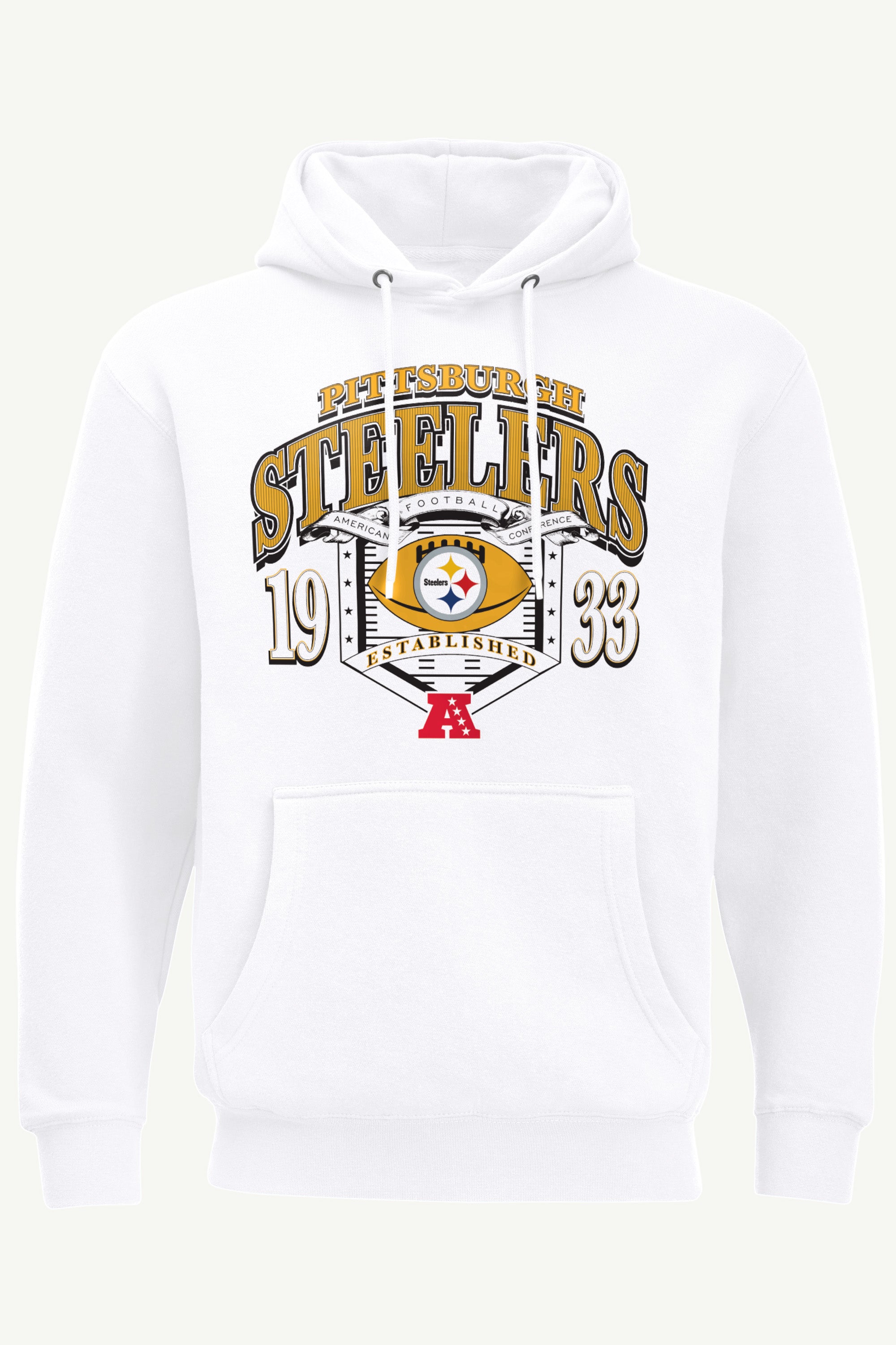 MENS PITTSBURGH STEELERS 80s INSPIRED FIELD HOODIE View 1 | NFL MENS PITTSBURGH STEELERS 80s INSPIRED FIELD HOODIE View 1 | NFL