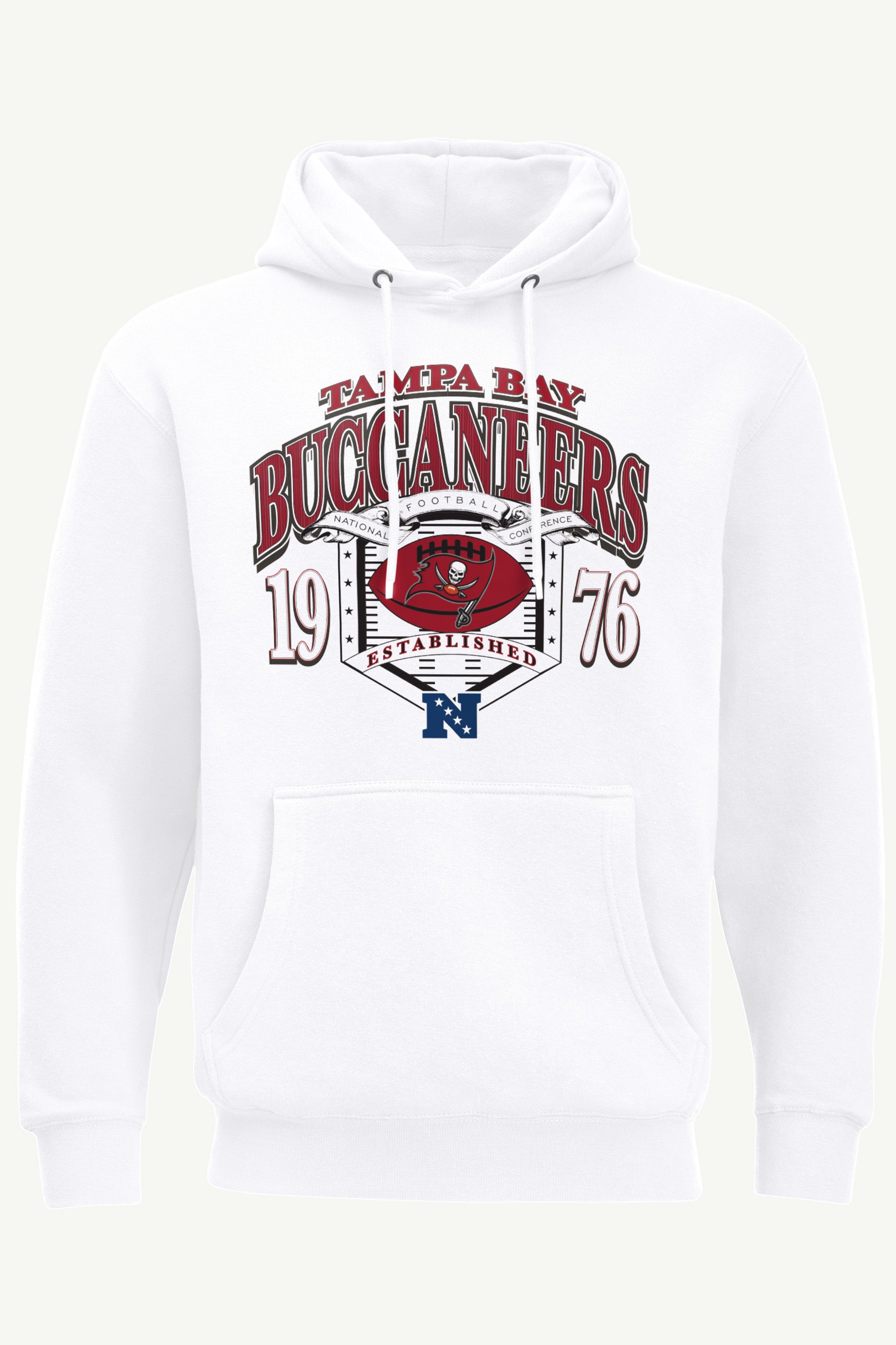 MENS TAMPA BAY BUCCANEERS 80s INSPIRED FIELD HOODIE View 1 | Tampa Bay Buccaneers MENS TAMPA BAY BUCCANEERS 80s INSPIRED FIELD HOODIE View 1 | Tampa Bay Buccaneers