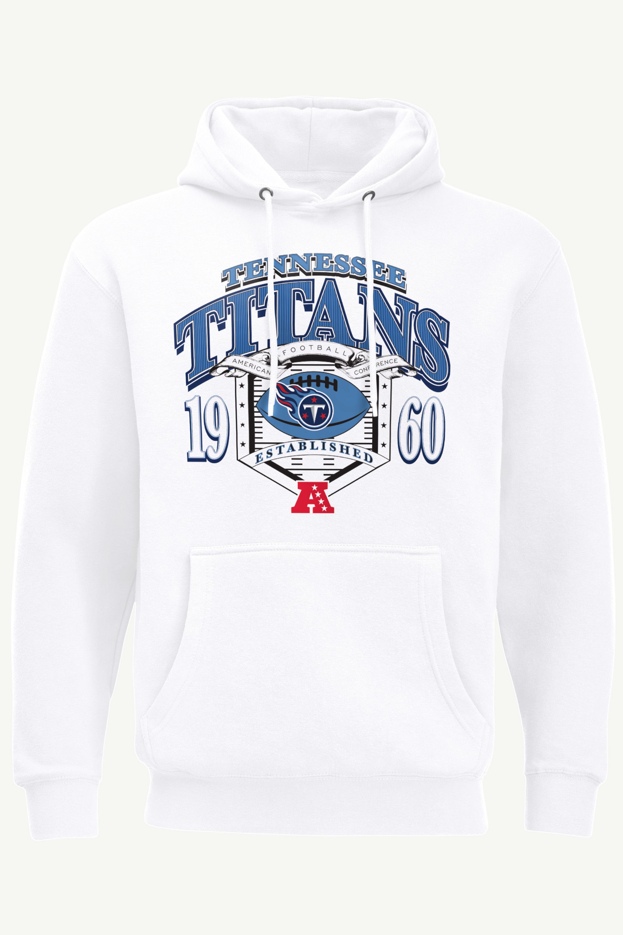MENS TENNESSEE TITANS 80s INSPIRED FIELD HOODIE View 1 | NFL MENS TENNESSEE TITANS 80s INSPIRED FIELD HOODIE View 1 | NFL