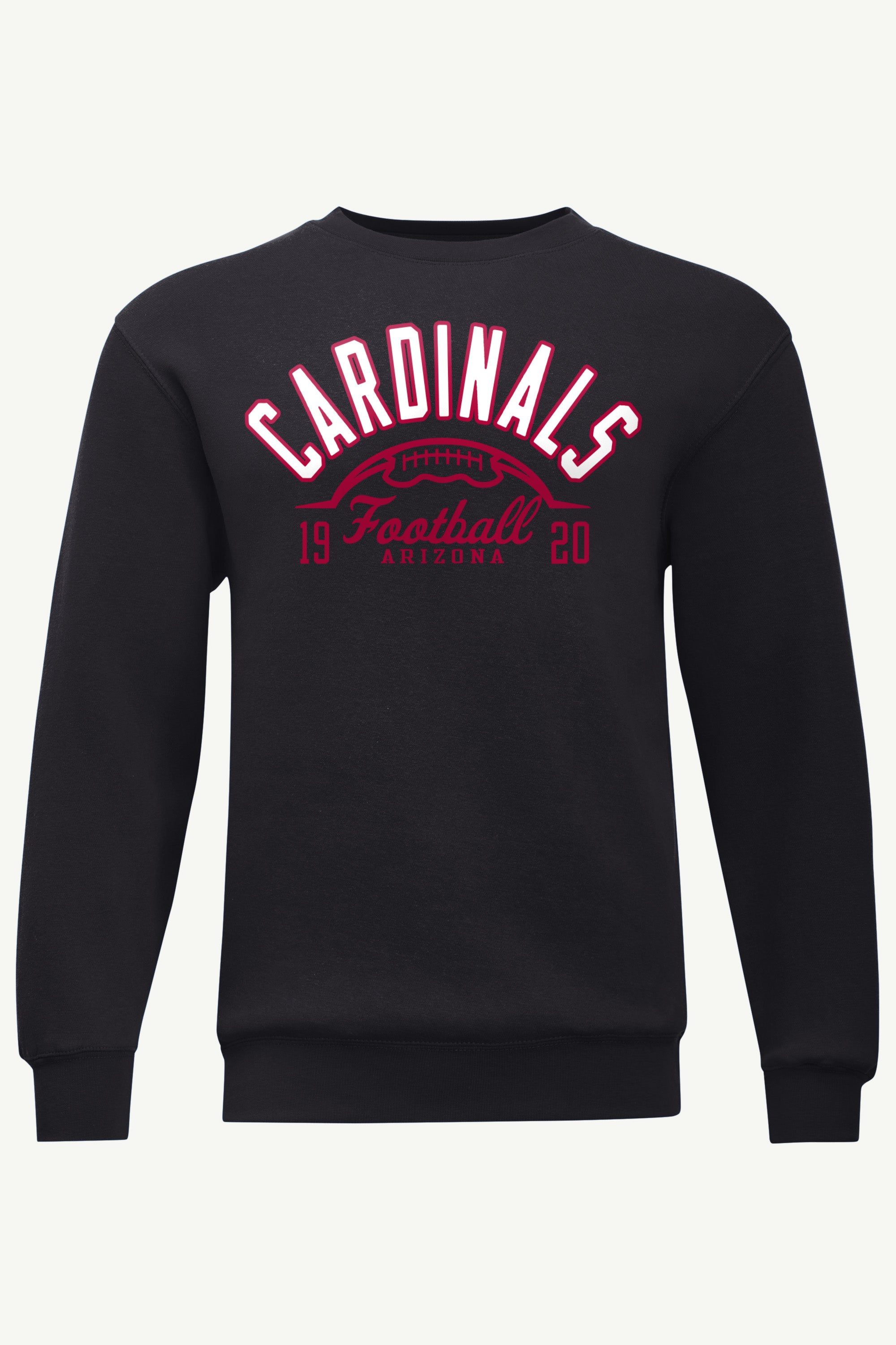 MENS ARIZONA CARDINALS HALF BALL SWEATSHIRT View 4 MENS ARIZONA CARDINALS HALF BALL SWEATSHIRT View 4