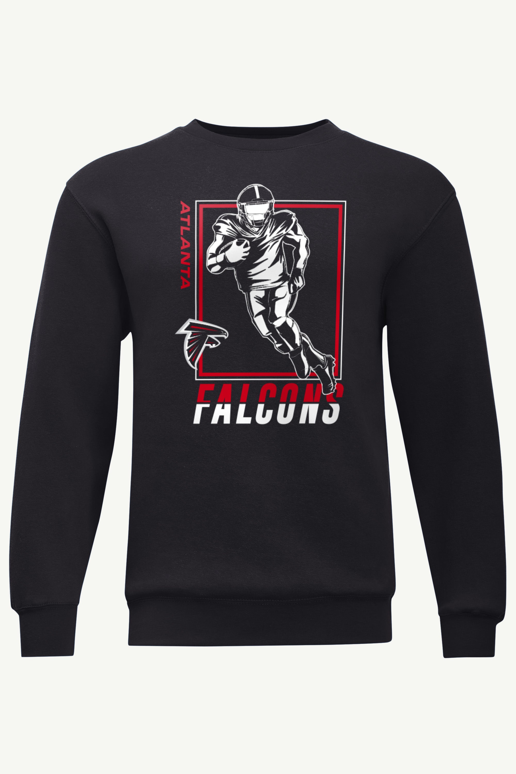MENS ATLANTA FALCONS PLAYER GRID SWEATSHIRT View 1 | Atlanta Falcons MENS ATLANTA FALCONS PLAYER GRID SWEATSHIRT View 1 | Atlanta Falcons