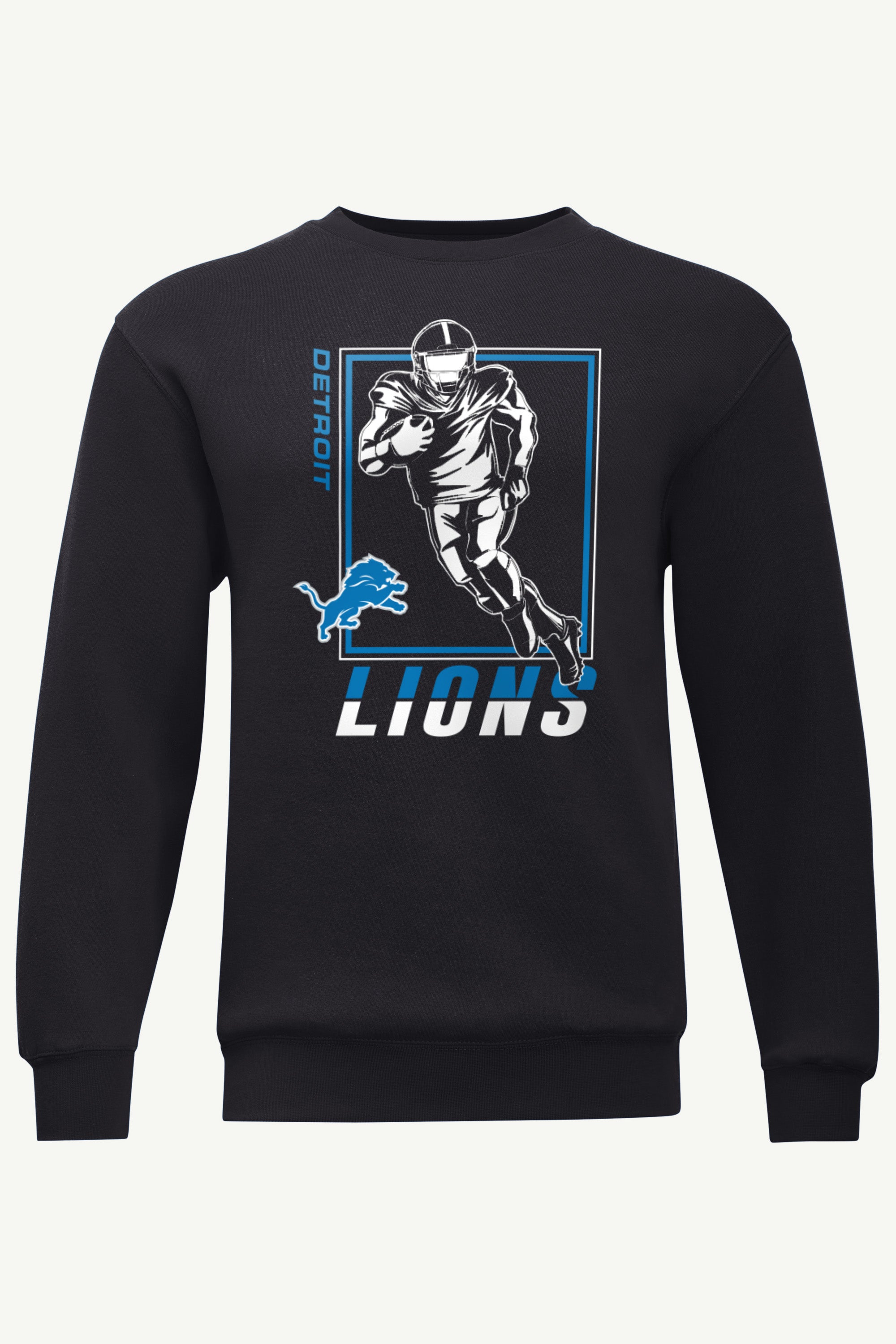 MENS DETROIT LIONS PLAYER GRID SWEATSHIRT View 1 | Detroit Lions MENS DETROIT LIONS PLAYER GRID SWEATSHIRT View 1 | Detroit Lions