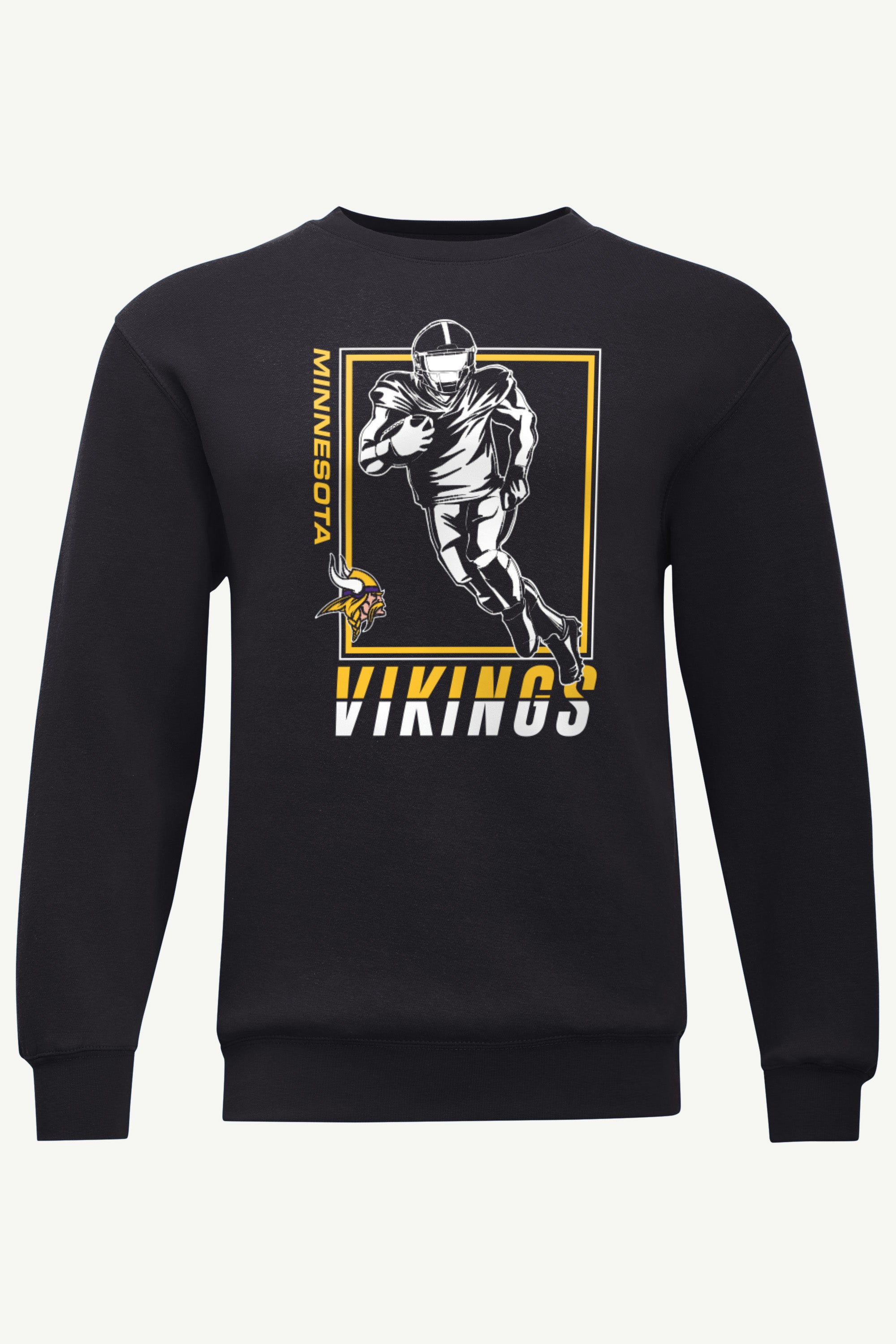 MENS MINNESOTA VIKINGS PLAYER GRID SWEATSHIRT View 1 | Minnesota Vikings MENS MINNESOTA VIKINGS PLAYER GRID SWEATSHIRT View 1 | Minnesota Vikings