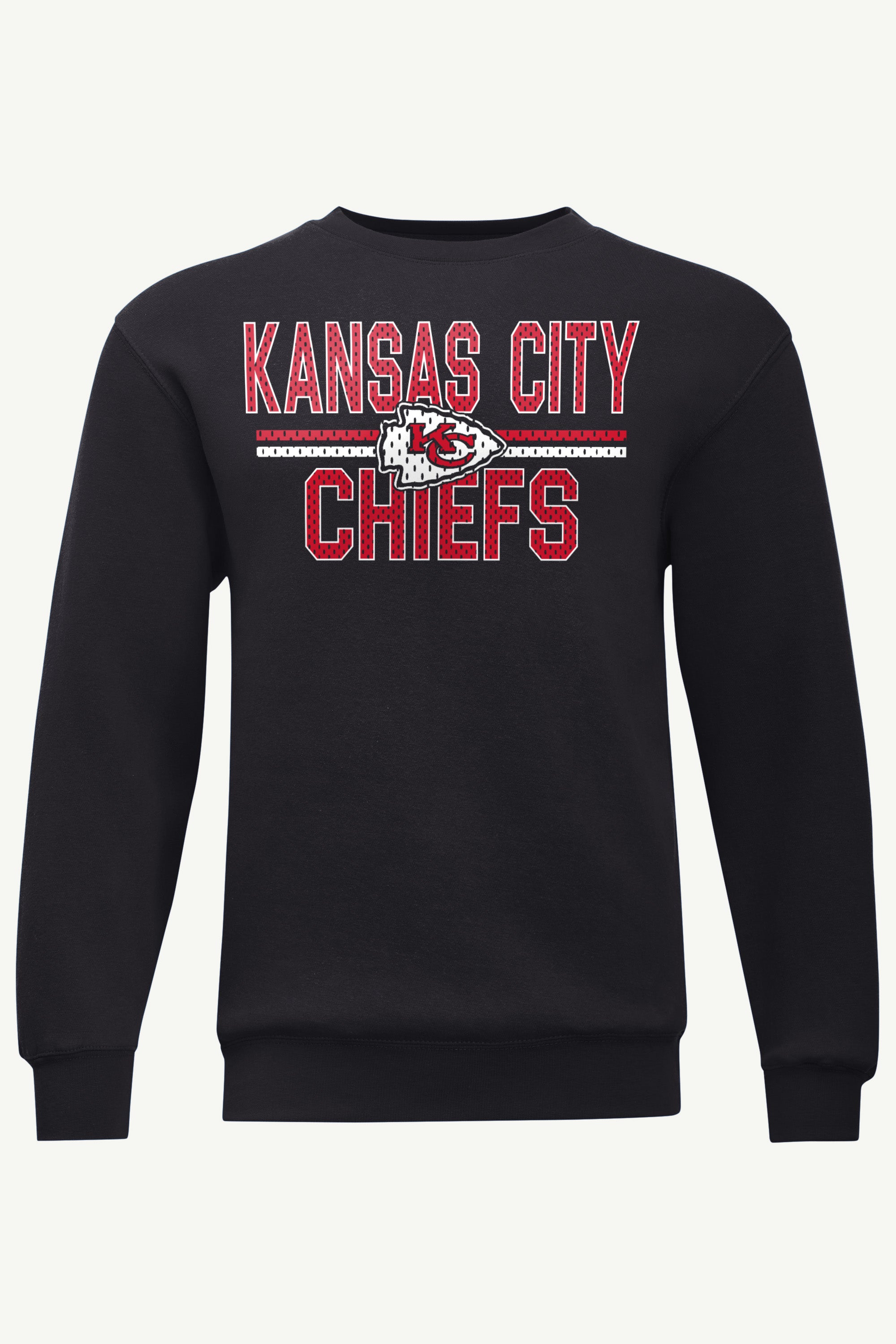 MENS KANSAS CITY CHIEFS MESH LOOK SWEATSHIRT View 4 MENS KANSAS CITY CHIEFS MESH LOOK SWEATSHIRT View 4