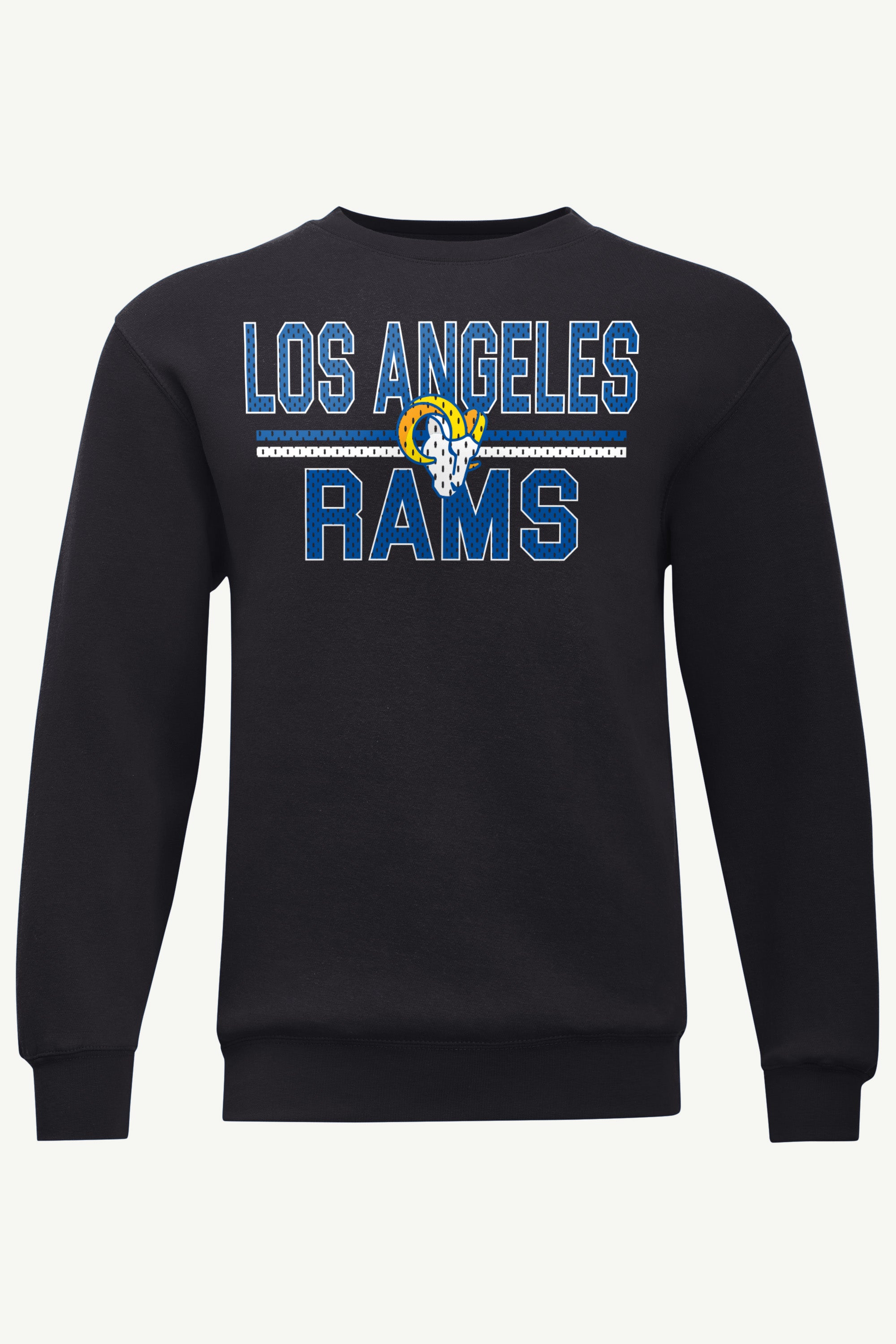 MENS LOS ANGELES RAMS MESH LOOK SWEATSHIRT View 5 MENS LOS ANGELES RAMS MESH LOOK SWEATSHIRT View 5
