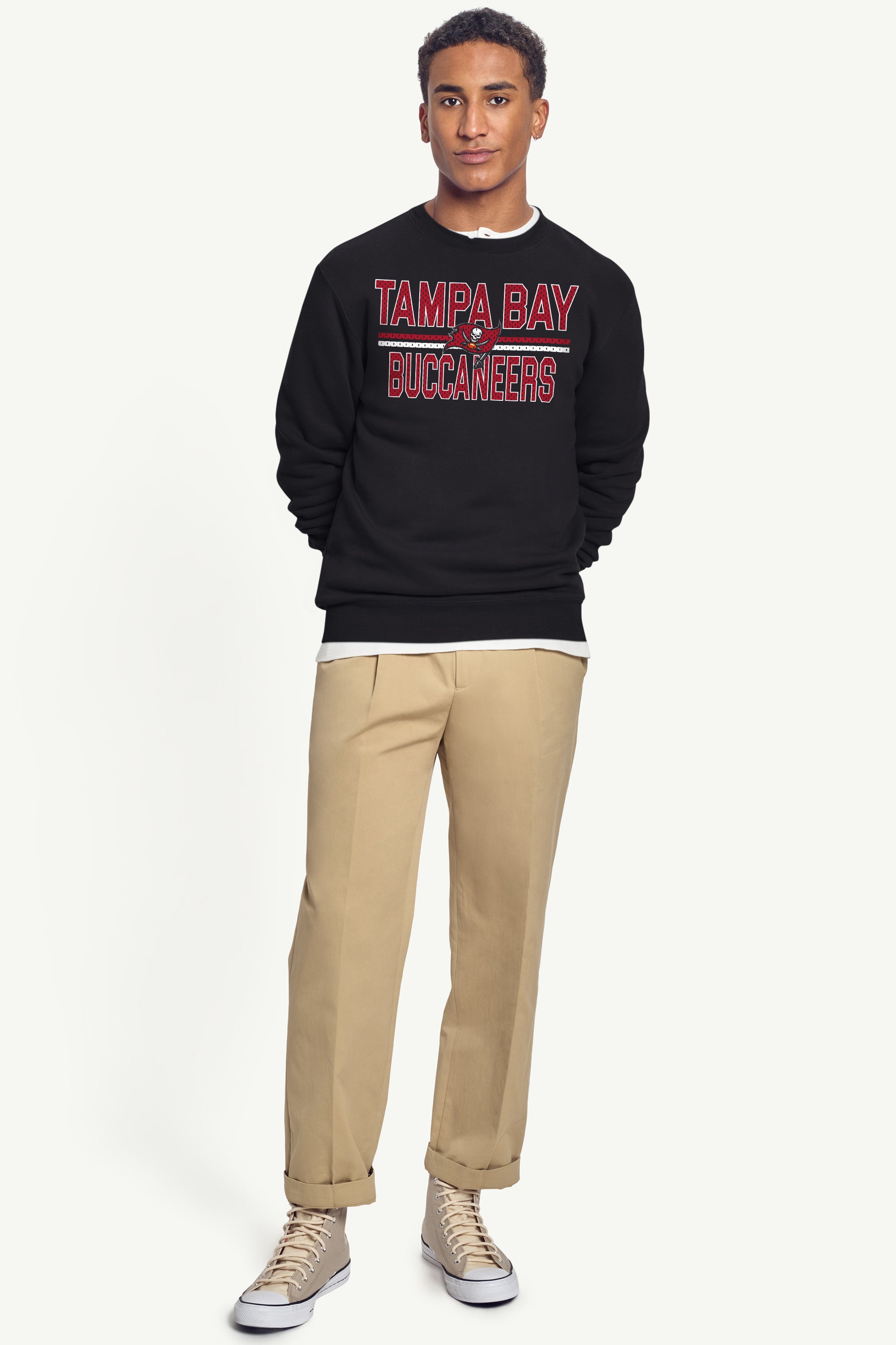 MENS TAMPA BAY BUCCANEERS MESH LOOK SWEATSHIRT View 3 | Tampa Bay Buccaneers MENS TAMPA BAY BUCCANEERS MESH LOOK SWEATSHIRT View 3 | Tampa Bay Buccaneers