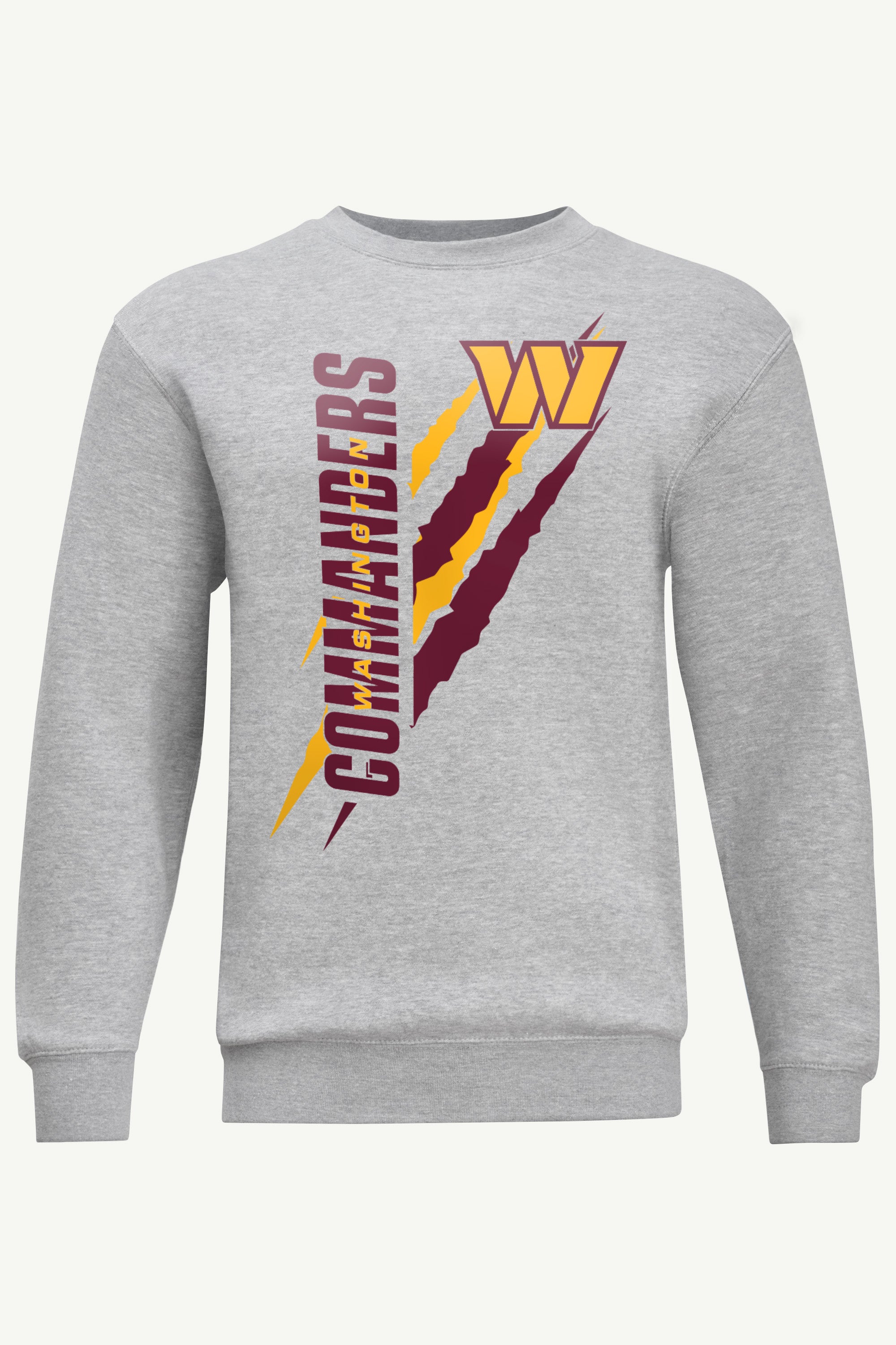 MENS WASHINGTON COMMANDERS COLOR SCRATCH SWEATSHIRT View 1 | Washington Commanders MENS WASHINGTON COMMANDERS COLOR SCRATCH SWEATSHIRT View 1 | Washington Commanders
