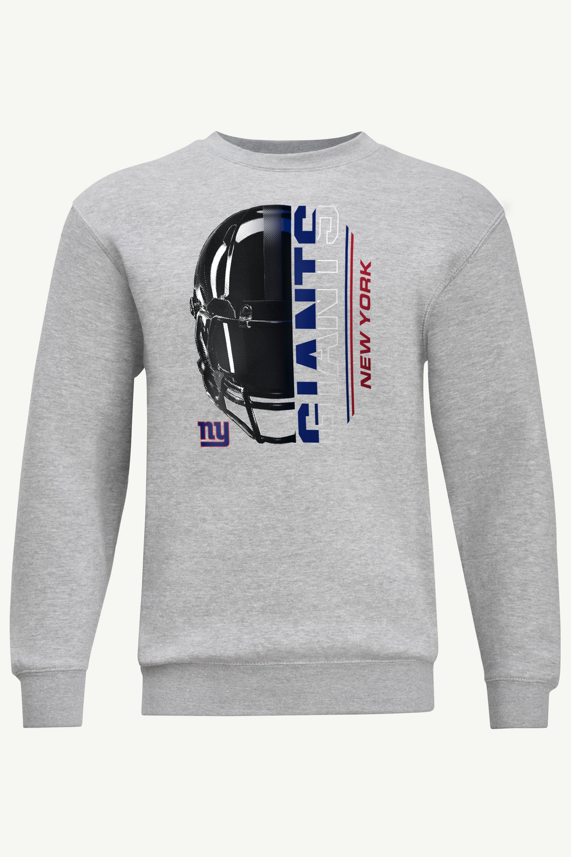MENS NEW YORK GIANTS HALF HELMET TEAM SWEATSHIRT View 1 MENS NEW YORK GIANTS HALF HELMET TEAM SWEATSHIRT View 1
