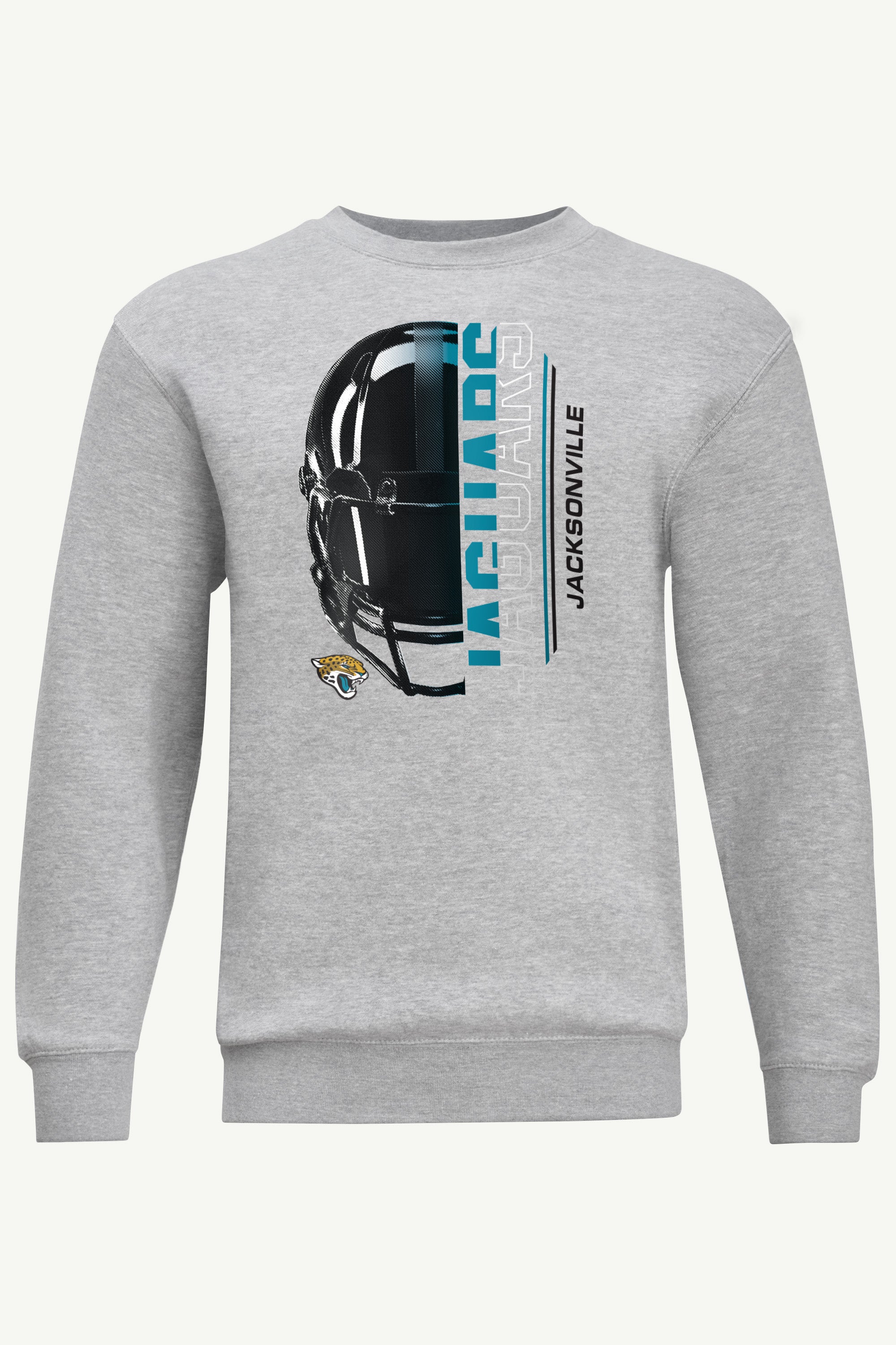MENS JACKSONVILLE JAGUARS HALF HELMET SWEATSHIRT View 1 | Jacksonville Jaguars MENS JACKSONVILLE JAGUARS HALF HELMET SWEATSHIRT View 1 | Jacksonville Jaguars
