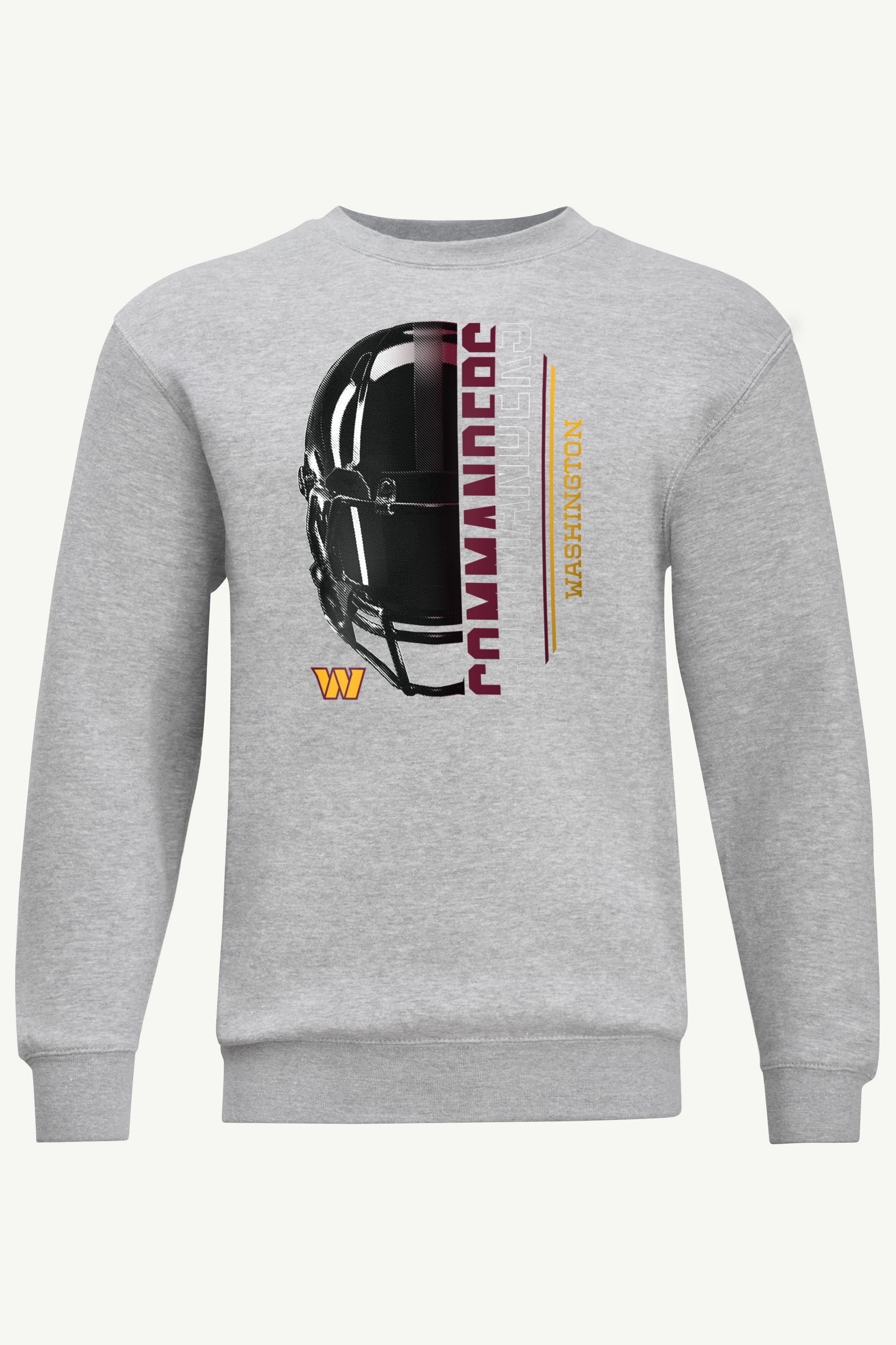 MENS WASHINGTON COMMANDERS HALF HELMET SWEATSHIRT View 1 | Washington Commanders MENS WASHINGTON COMMANDERS HALF HELMET SWEATSHIRT View 1 | Washington Commanders