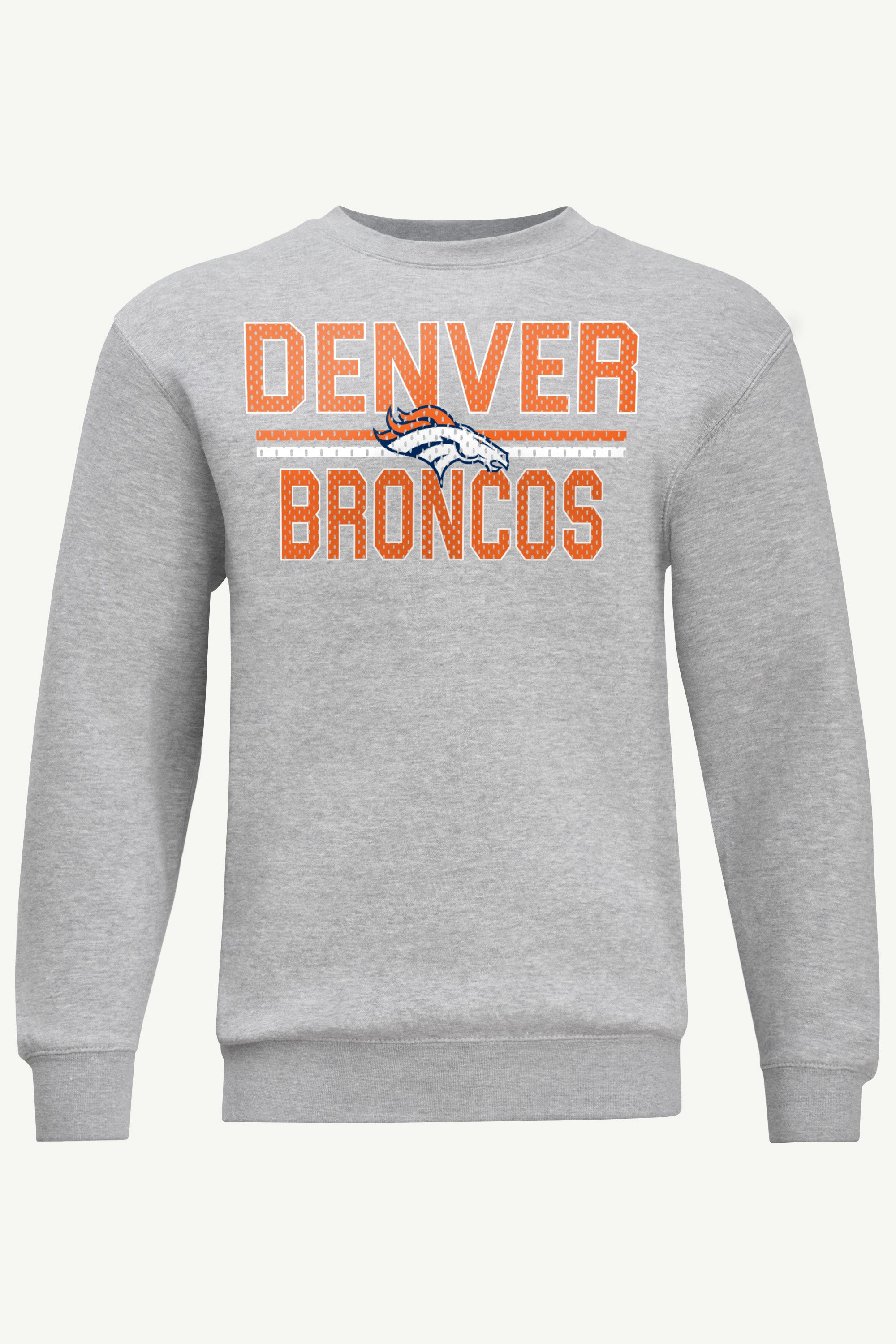 MENS DENVER BRONCOS MESH LOOK SWEATSHIRT View 5 MENS DENVER BRONCOS MESH LOOK SWEATSHIRT View 5