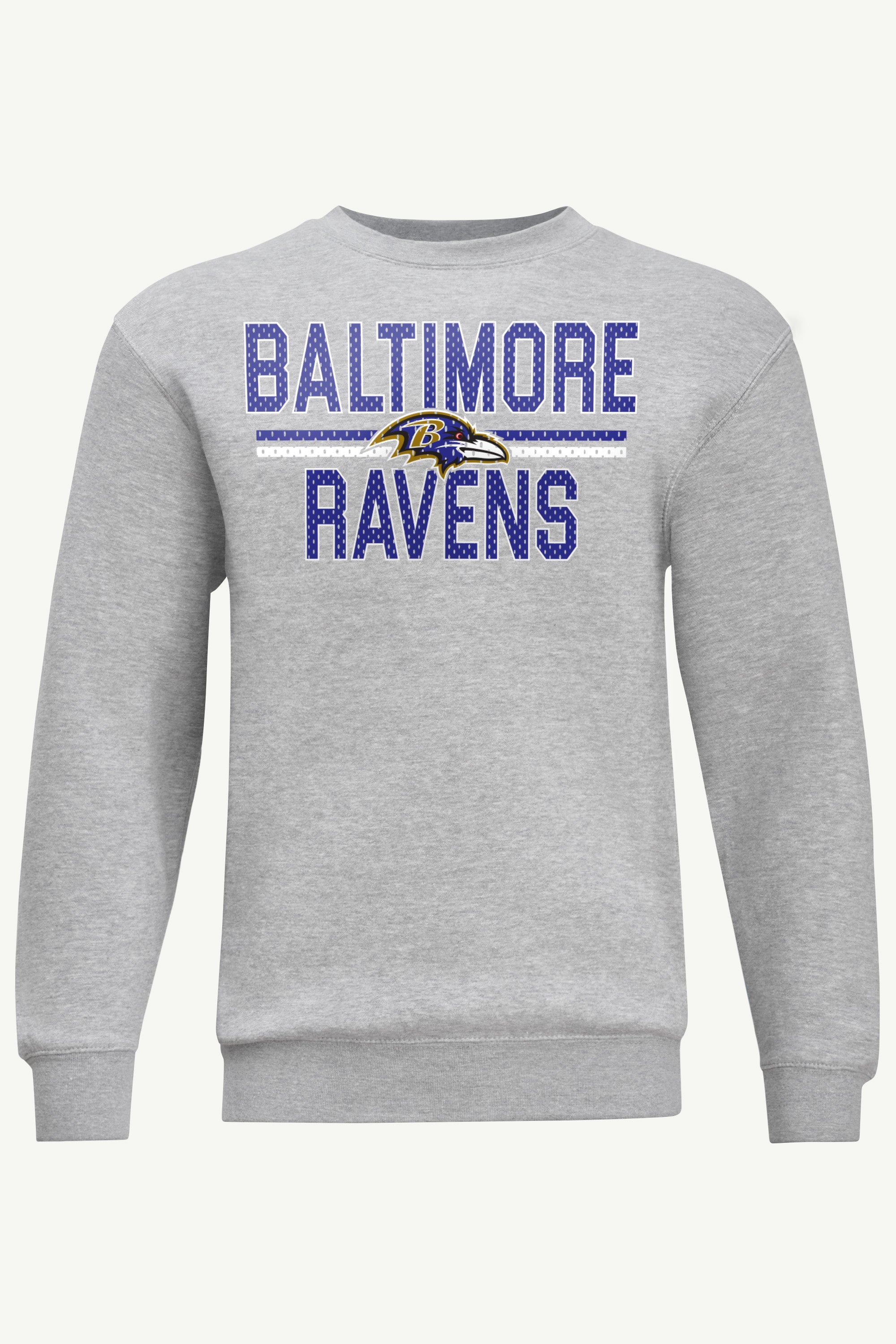 MENS BALTIMORE RAVENS MESH LOOK SWEATSHIRT View 5 MENS BALTIMORE RAVENS MESH LOOK SWEATSHIRT View 5