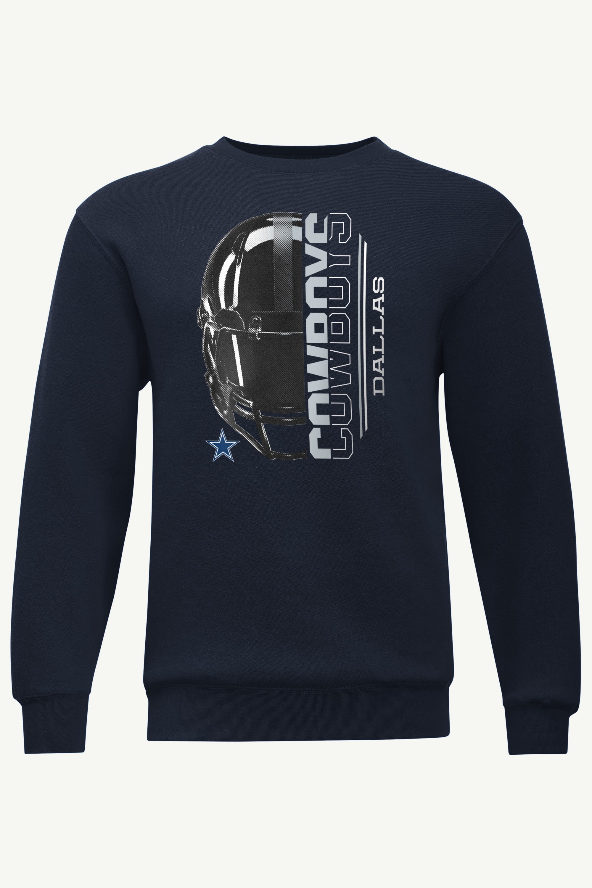 MENS DALLAS COWBOYS HALF HELMET SWEATSHIRT View 1 | NFL MENS DALLAS COWBOYS HALF HELMET SWEATSHIRT View 1 | NFL