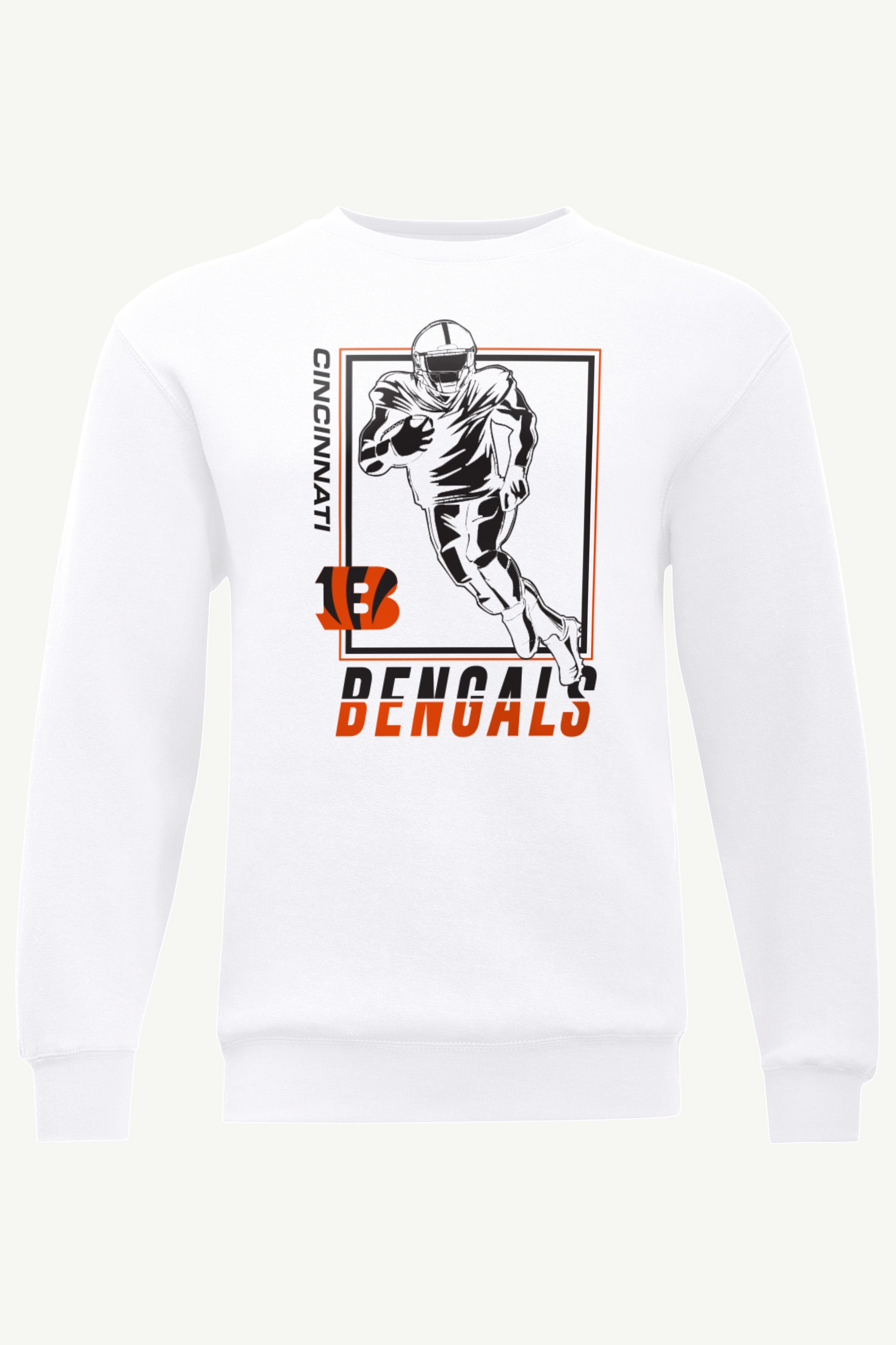 MENS CINCINNATI BENGALS PLAYER GRID SWEATSHIRT View 1 | Cincinnati Bengals MENS CINCINNATI BENGALS PLAYER GRID SWEATSHIRT View 1 | Cincinnati Bengals