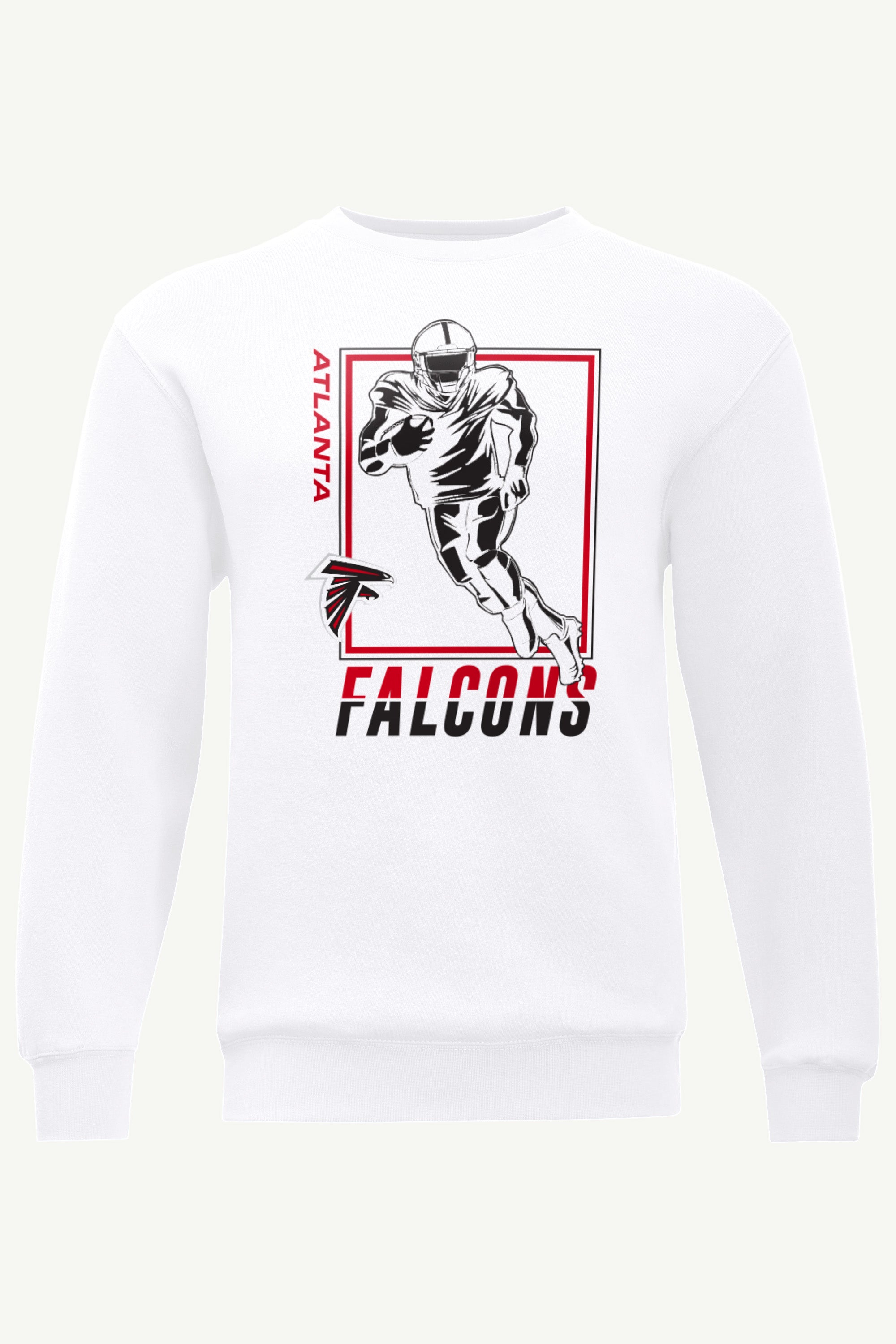 MENS ATLANTA FALCONS PLAYER GRID SWEATSHIRT View 1 | Atlanta Falcons MENS ATLANTA FALCONS PLAYER GRID SWEATSHIRT View 1 | Atlanta Falcons